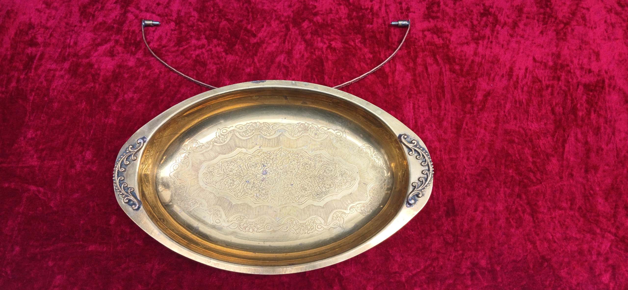 شکلات خوری و آجیل خوری برنجی قدیمی