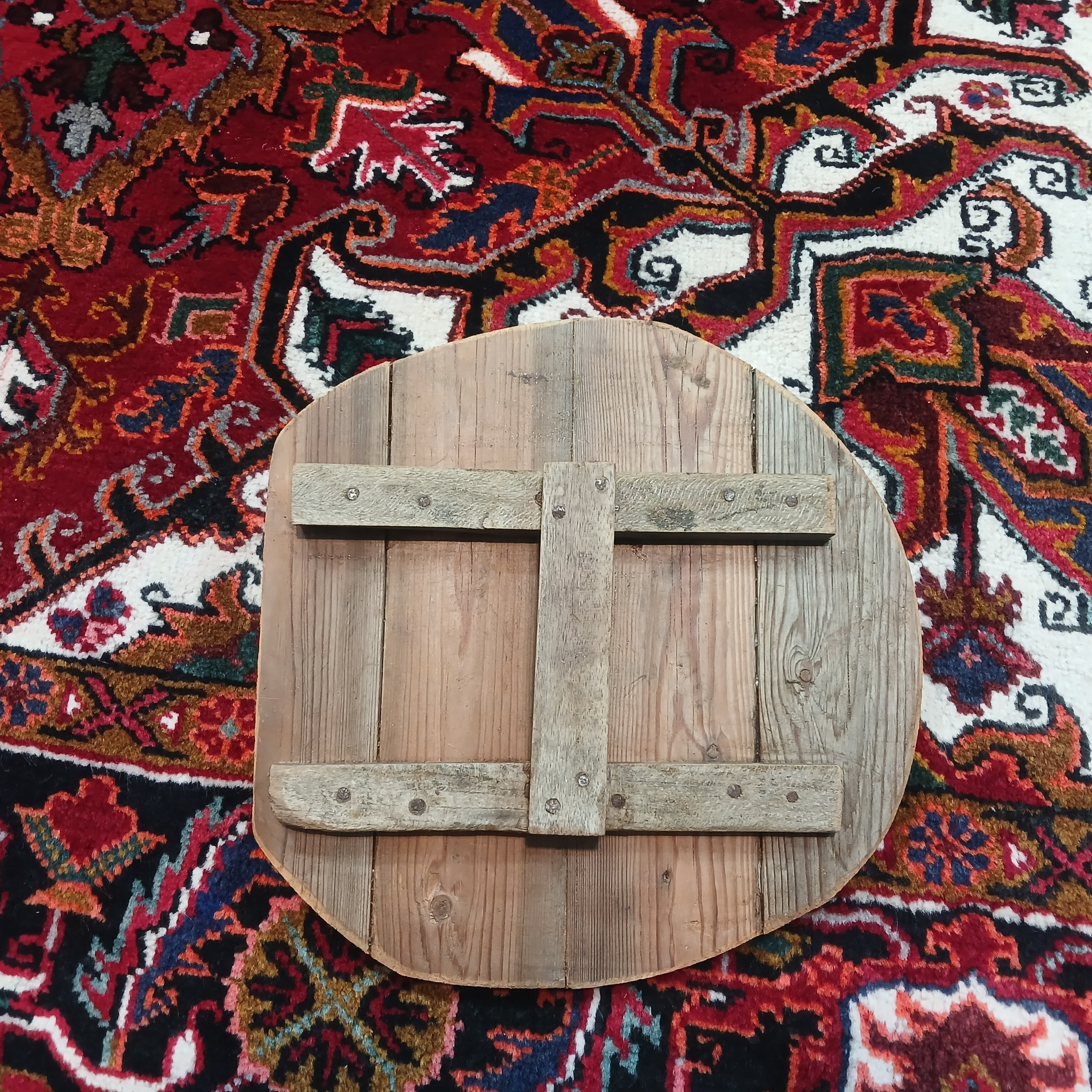 درب چوبی خمره قدیمی