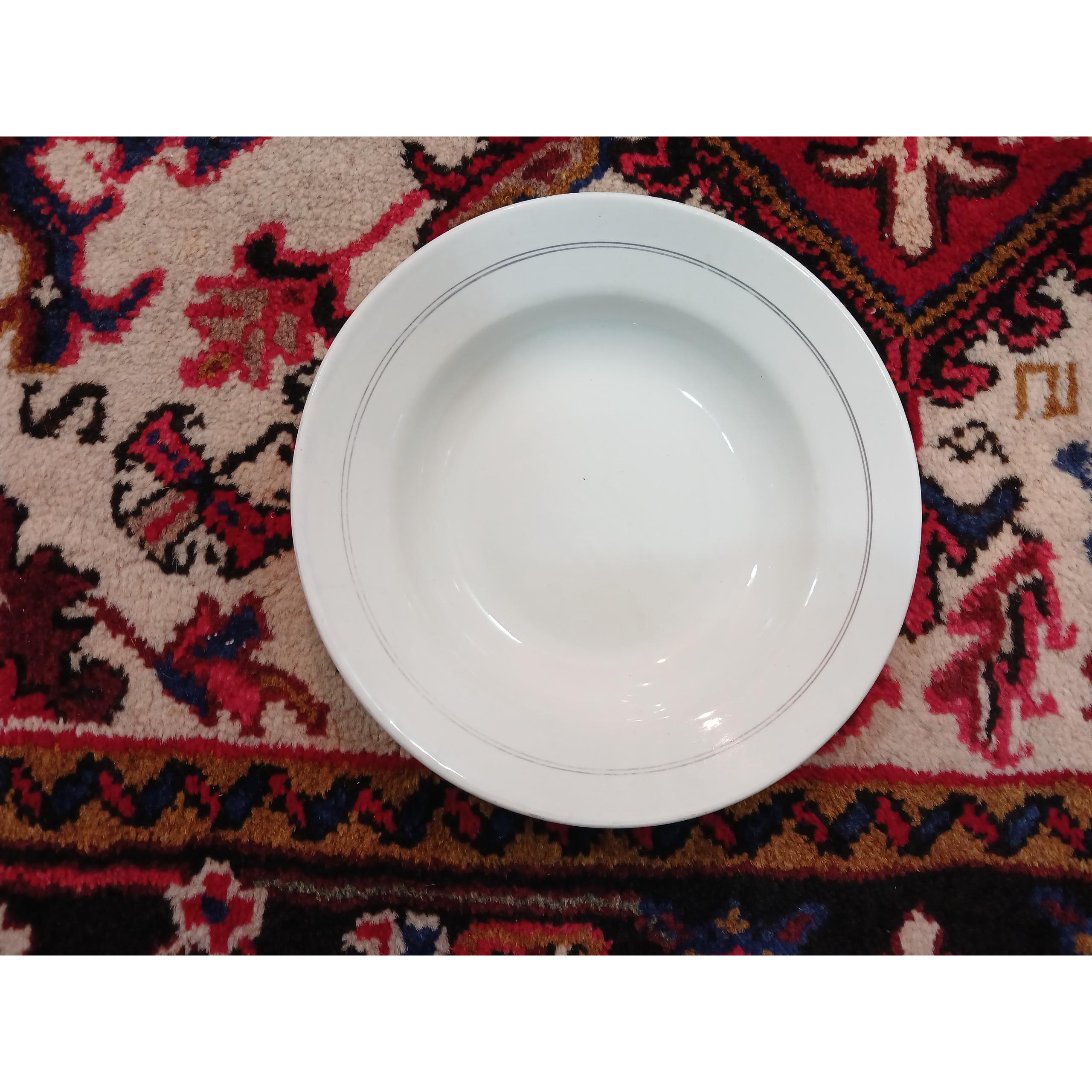 بشقاب سرامیکی روسی قدیمی