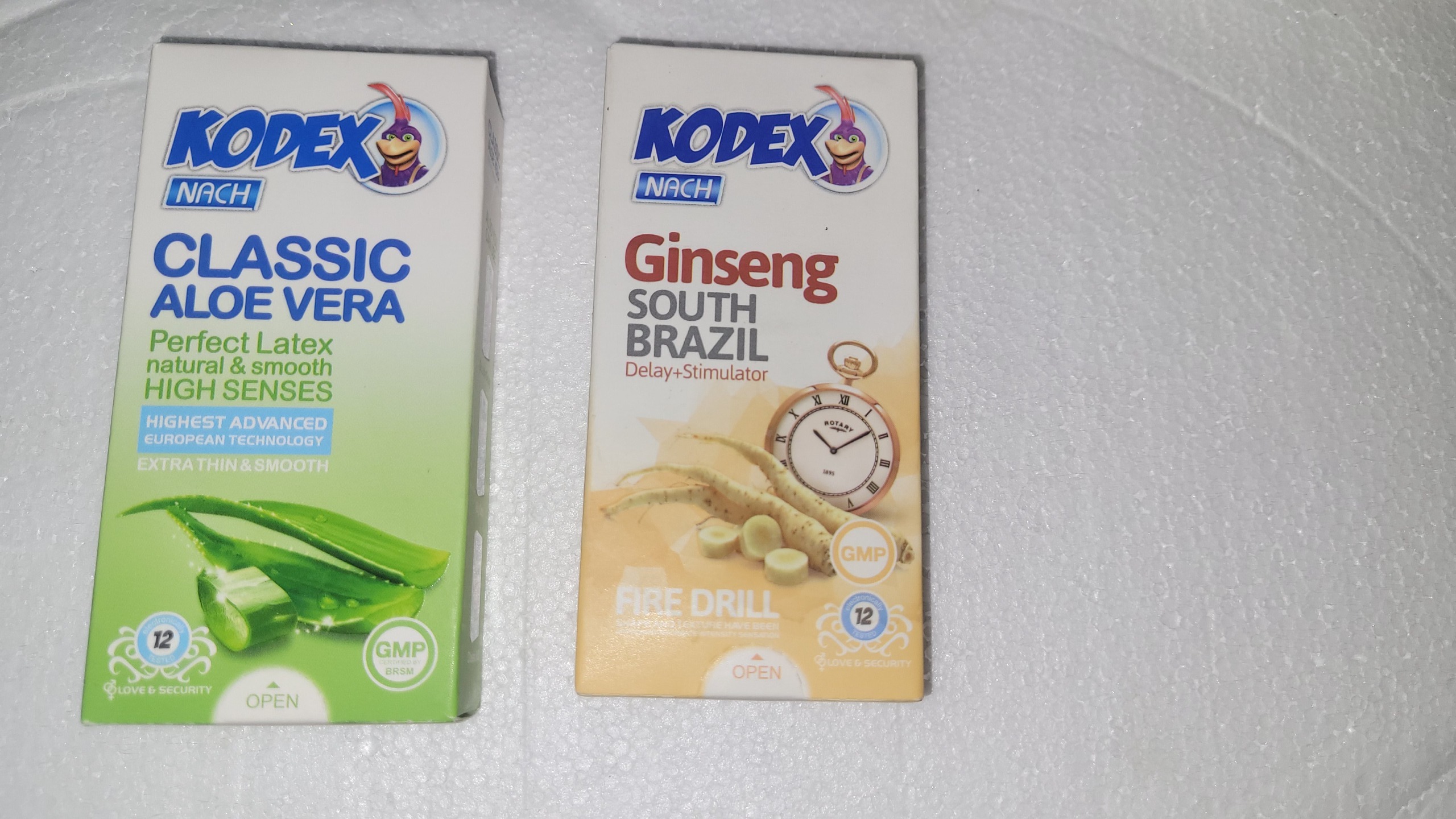 2 بسته 12 عددی کاندوم کدکس تاخیری /ضدحساسیت