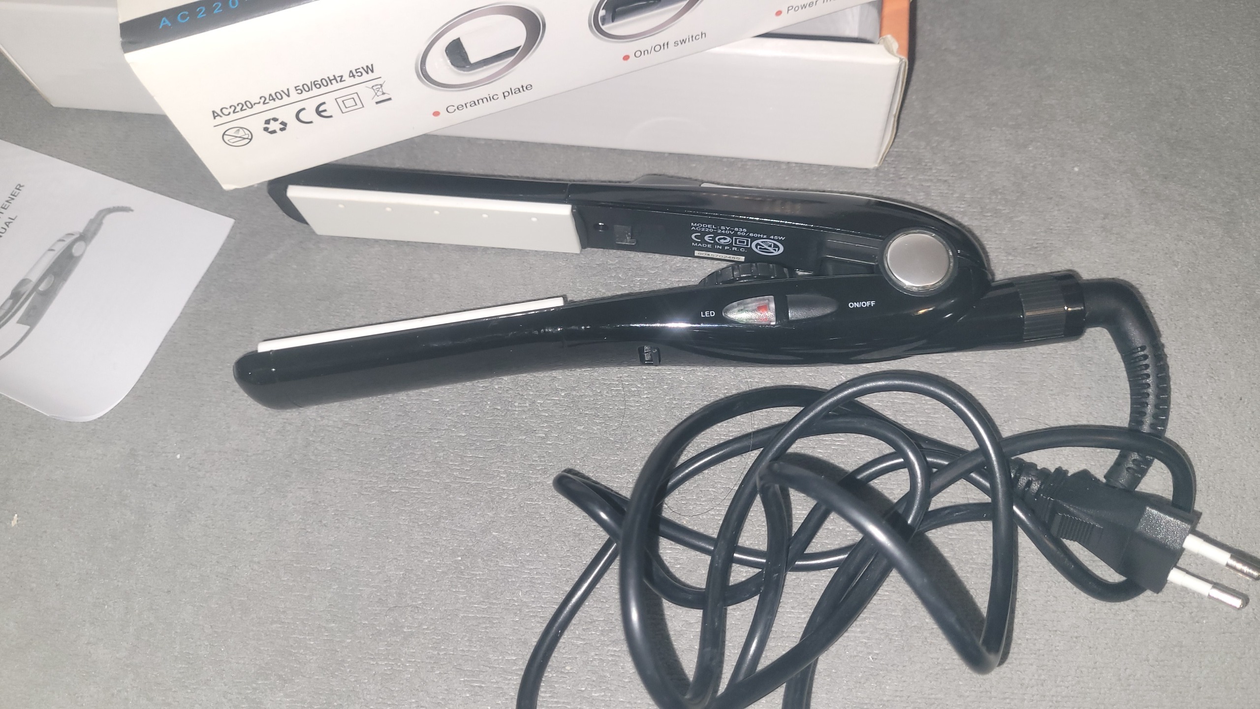 اتوی مو دارای ولوم کنترل