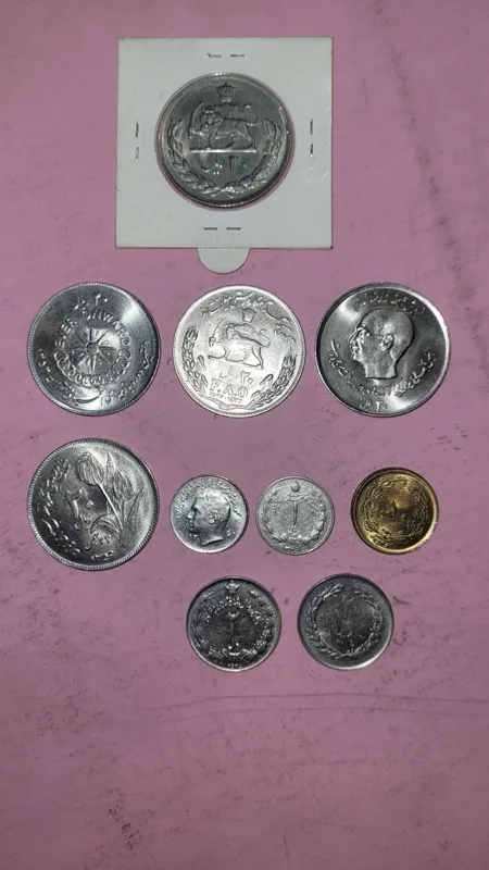 10 عدد سکه مناسبتی و یادگاری سوپربانکی