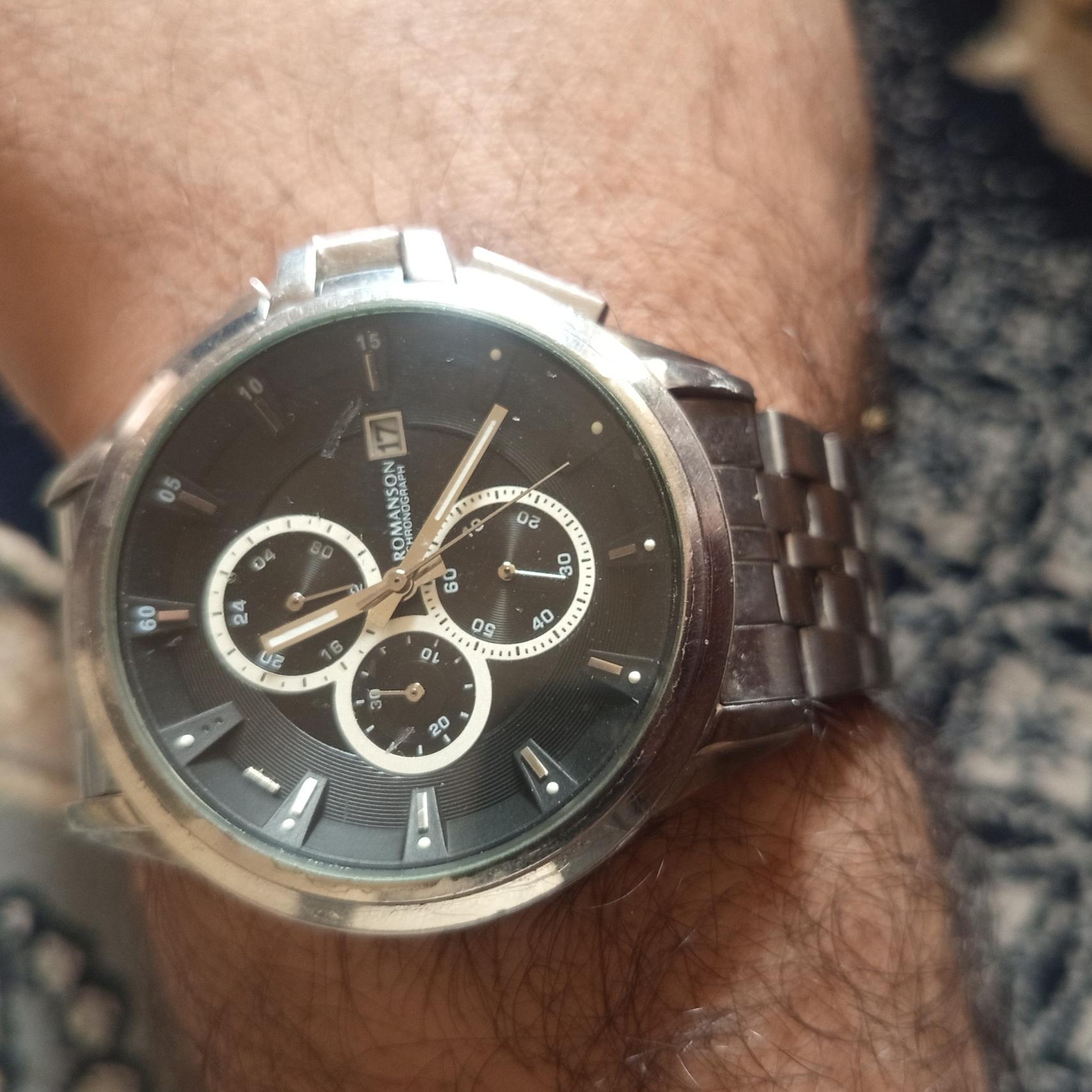 ساعت رومانسون مردانه 3موتوره