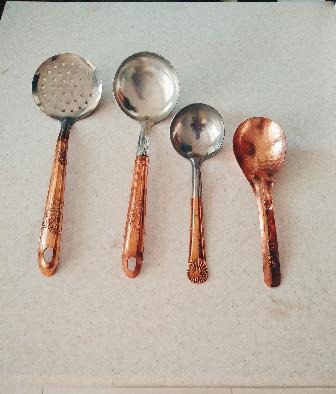 کفگیر ملاقه ،قاشق آجیل خوری