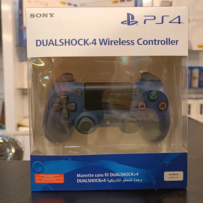 دسته PS4 رنگ سرمهای