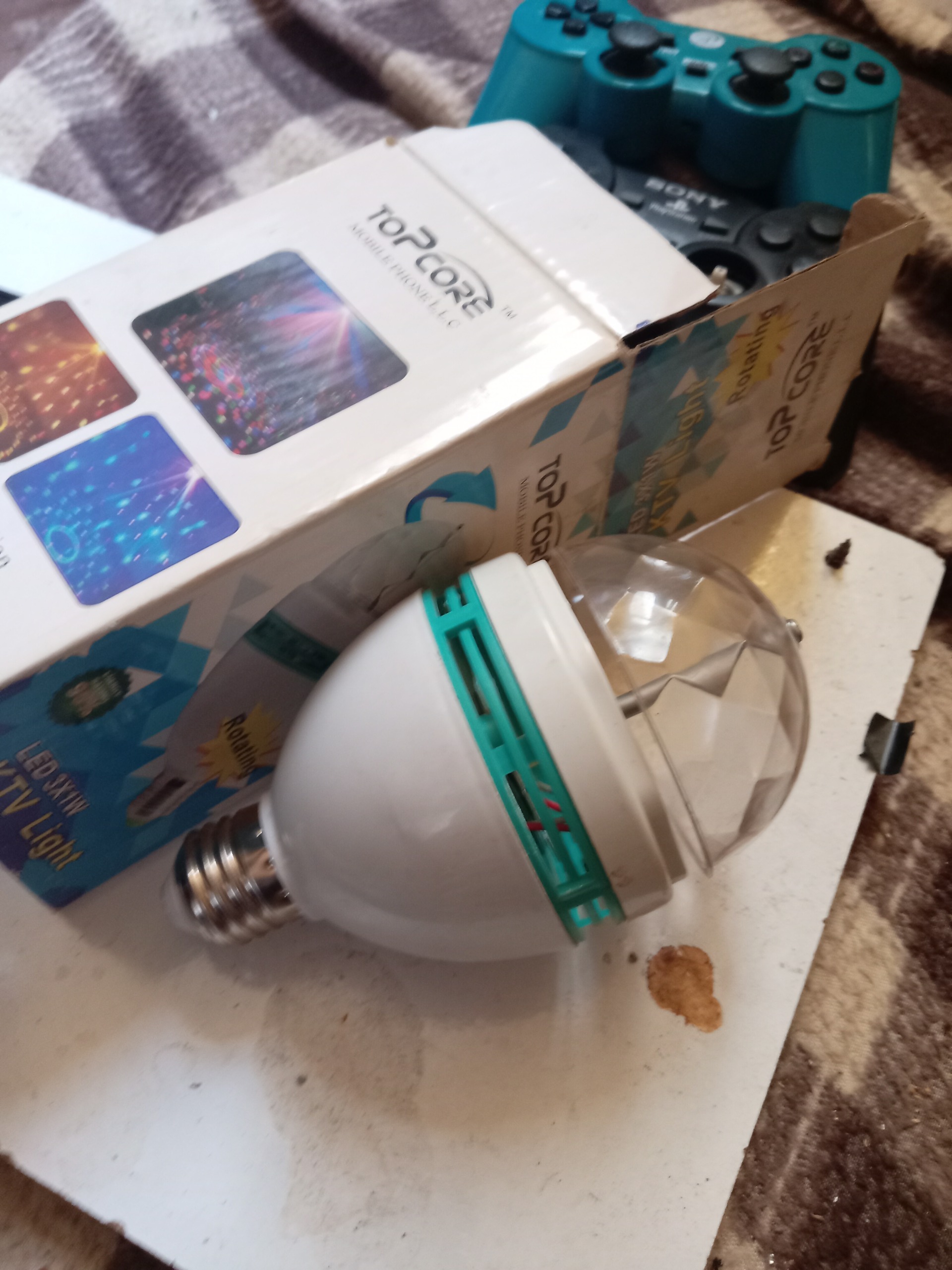 رقص نور چرخشی