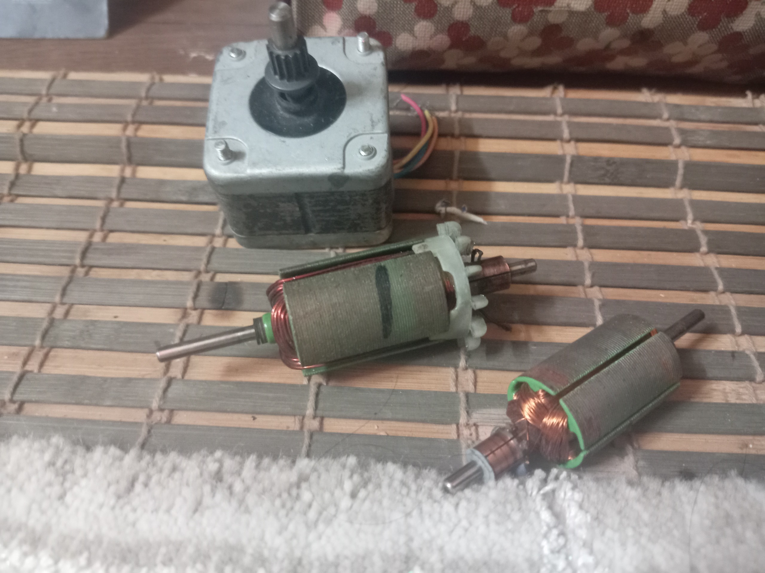 موتور آرمیچر و استبر