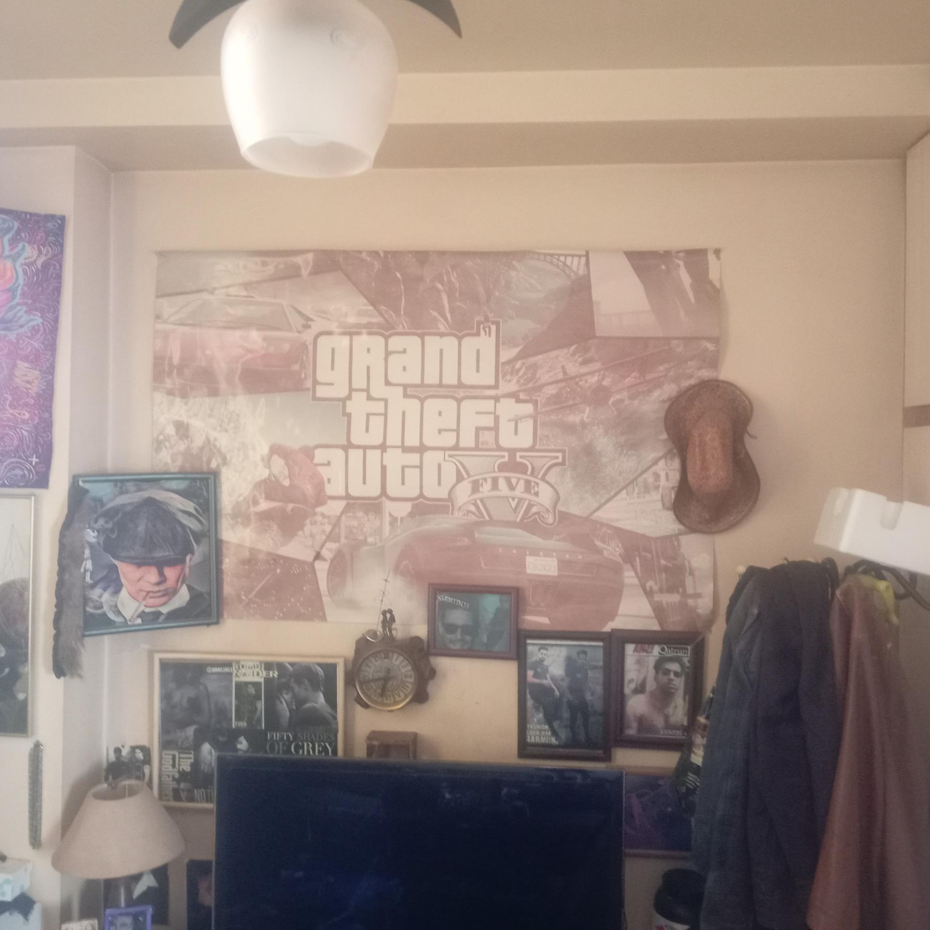 پوستر GTA دو در یک نیم