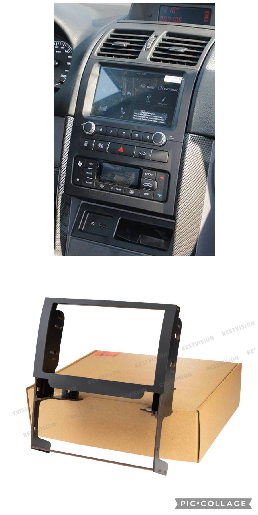 قاب مانیتور سمند سورن سایز 7 اینچ نوع 2 کد 825