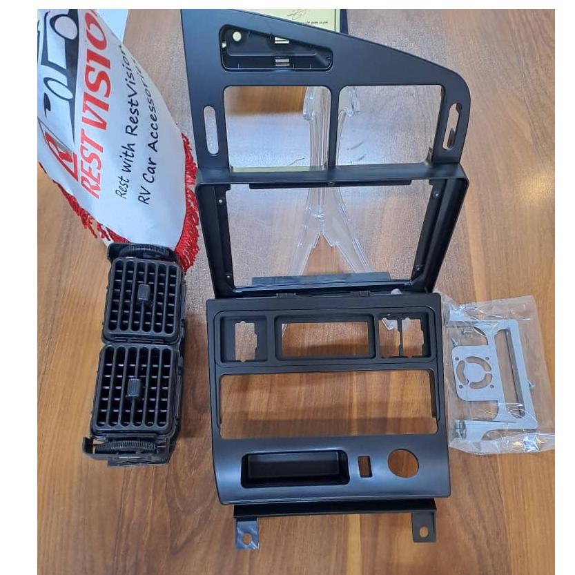 قاب مشکی "9 دو تیکه قدیم وسط پژو slx  جدید T