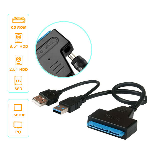 تبدیل ساتا 2/5 و 3/5 و DVD به USB 3.0