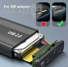 باکس قاب تبدیل هارد 3/5 اینچ IDE به اکسترنال فلزی