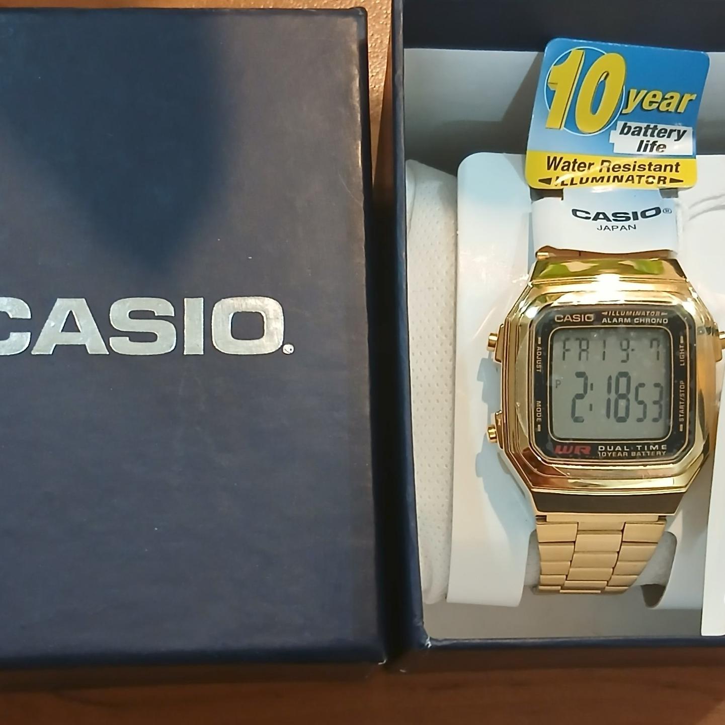 ساعت مچی کاسیو A178WGA-1A