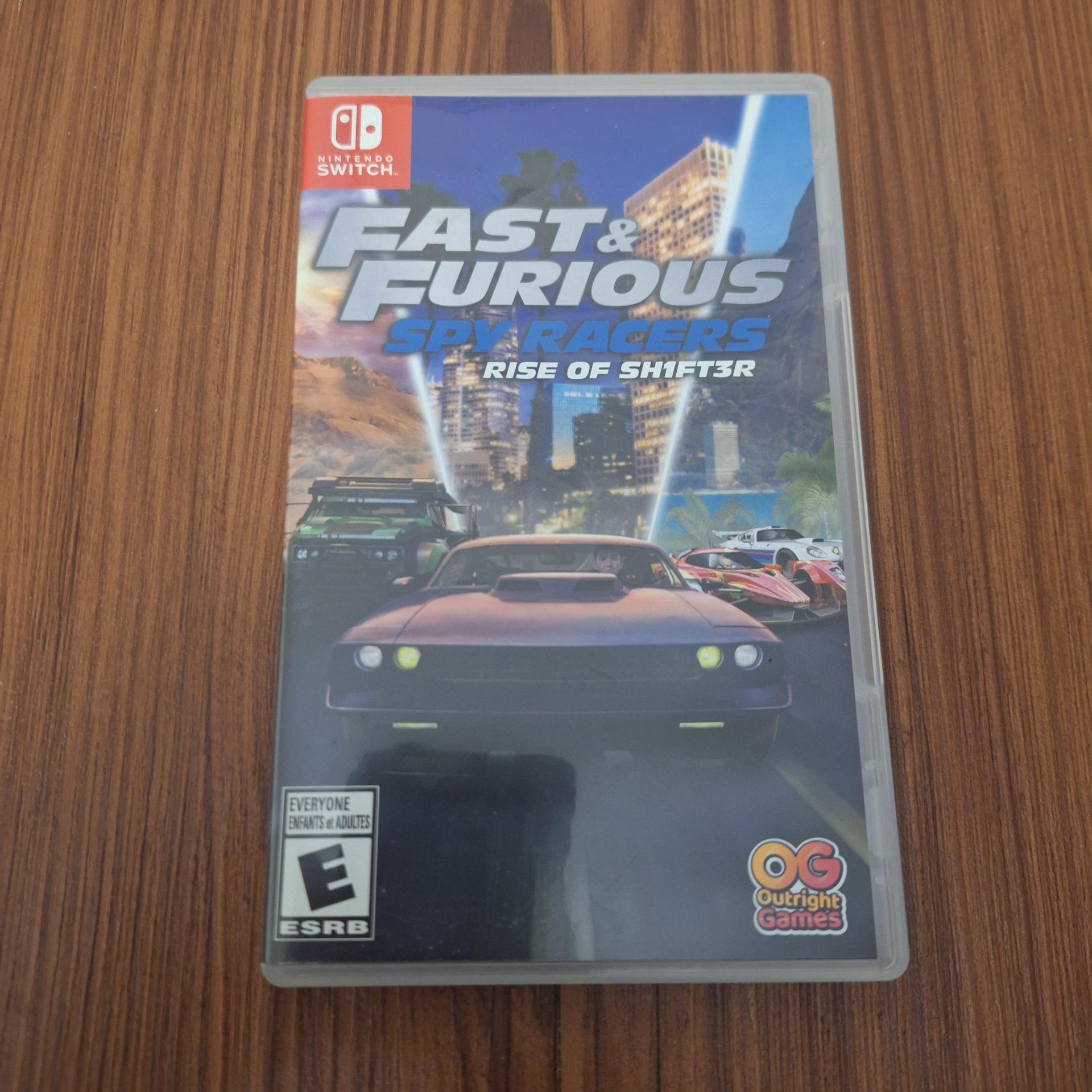 بازی Fast  Furious Spy Racers Rise Nintendo