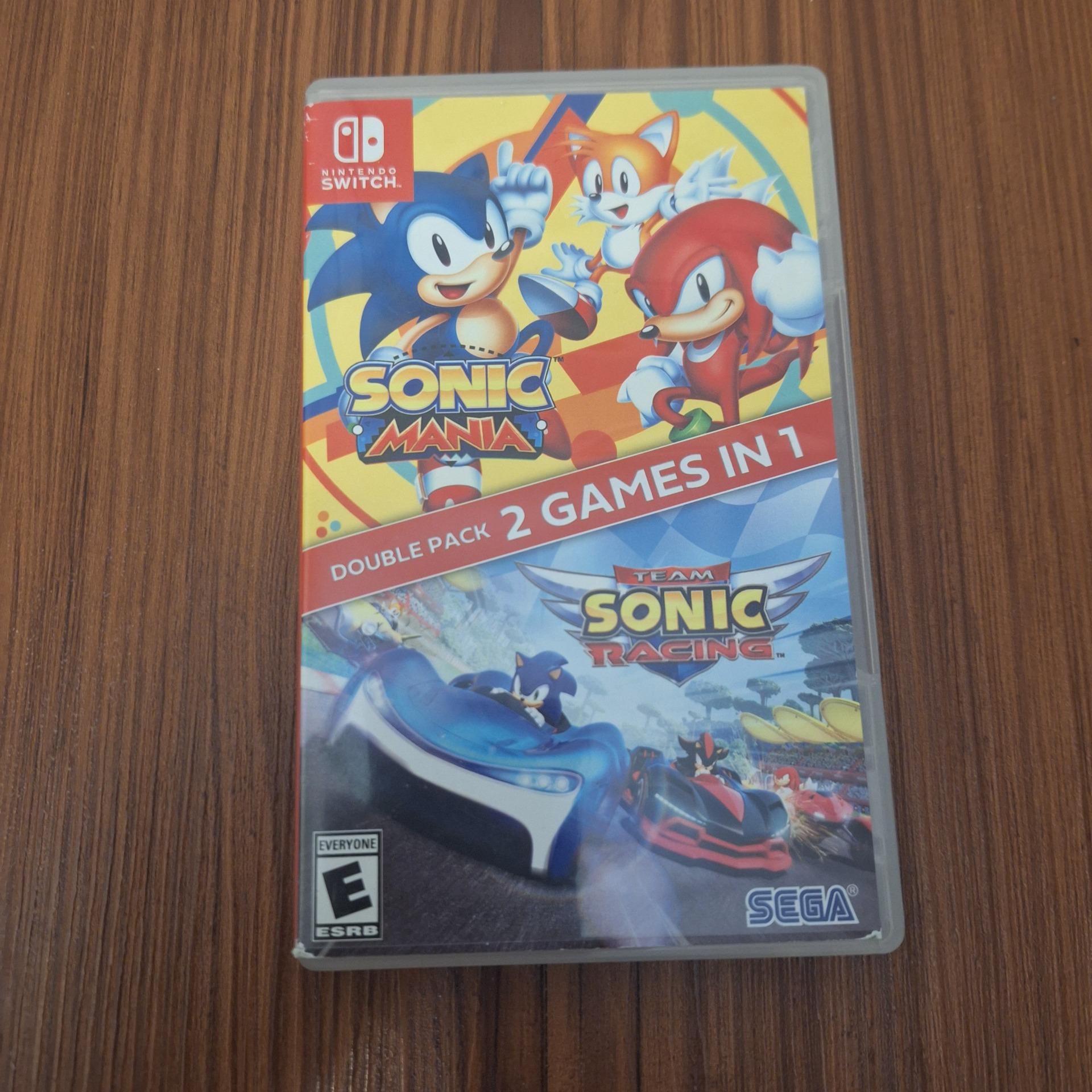 بازی Sonic Mania and sonic Racing