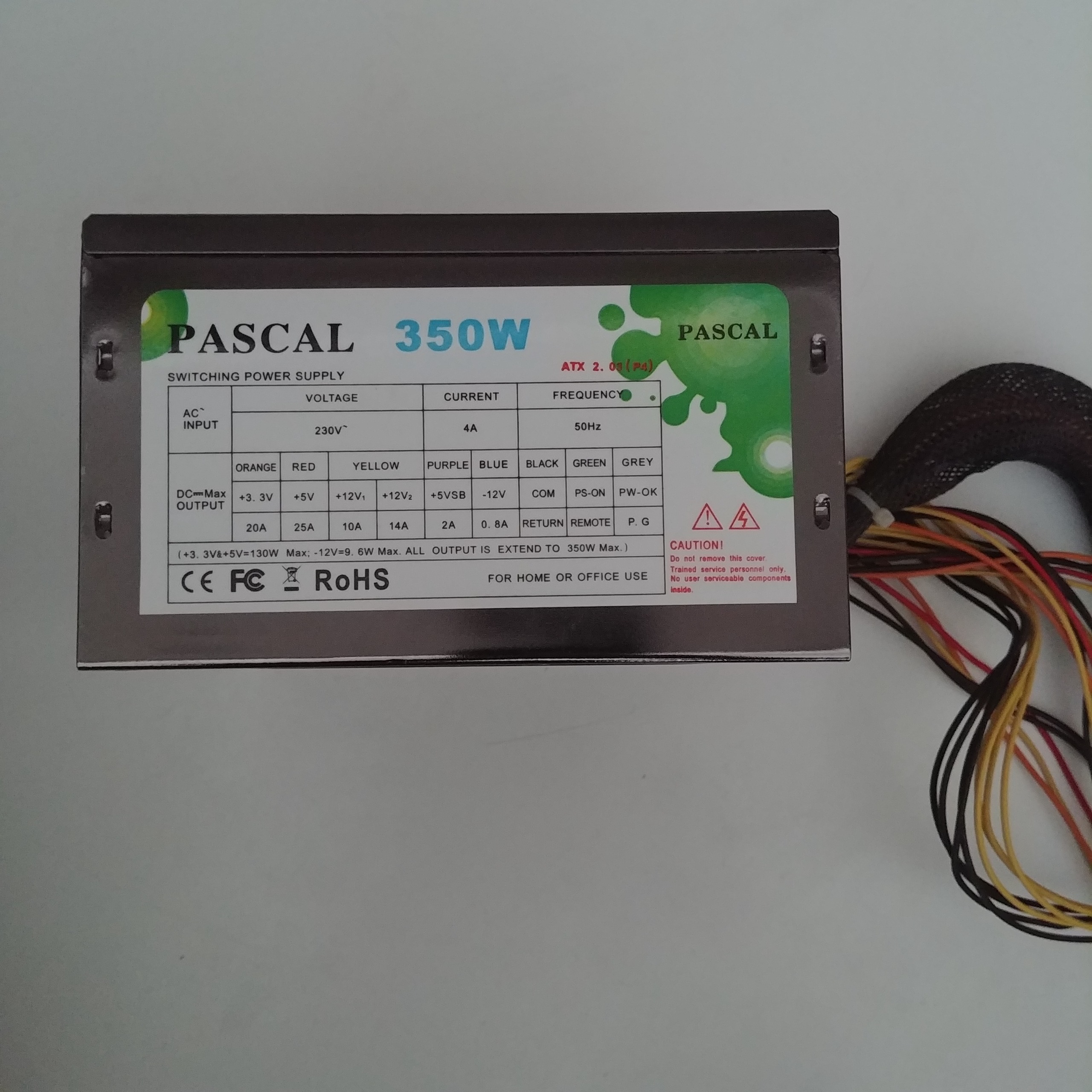 پاور سنگین و 350W واقعی پاسکال با 6پین گرافیک