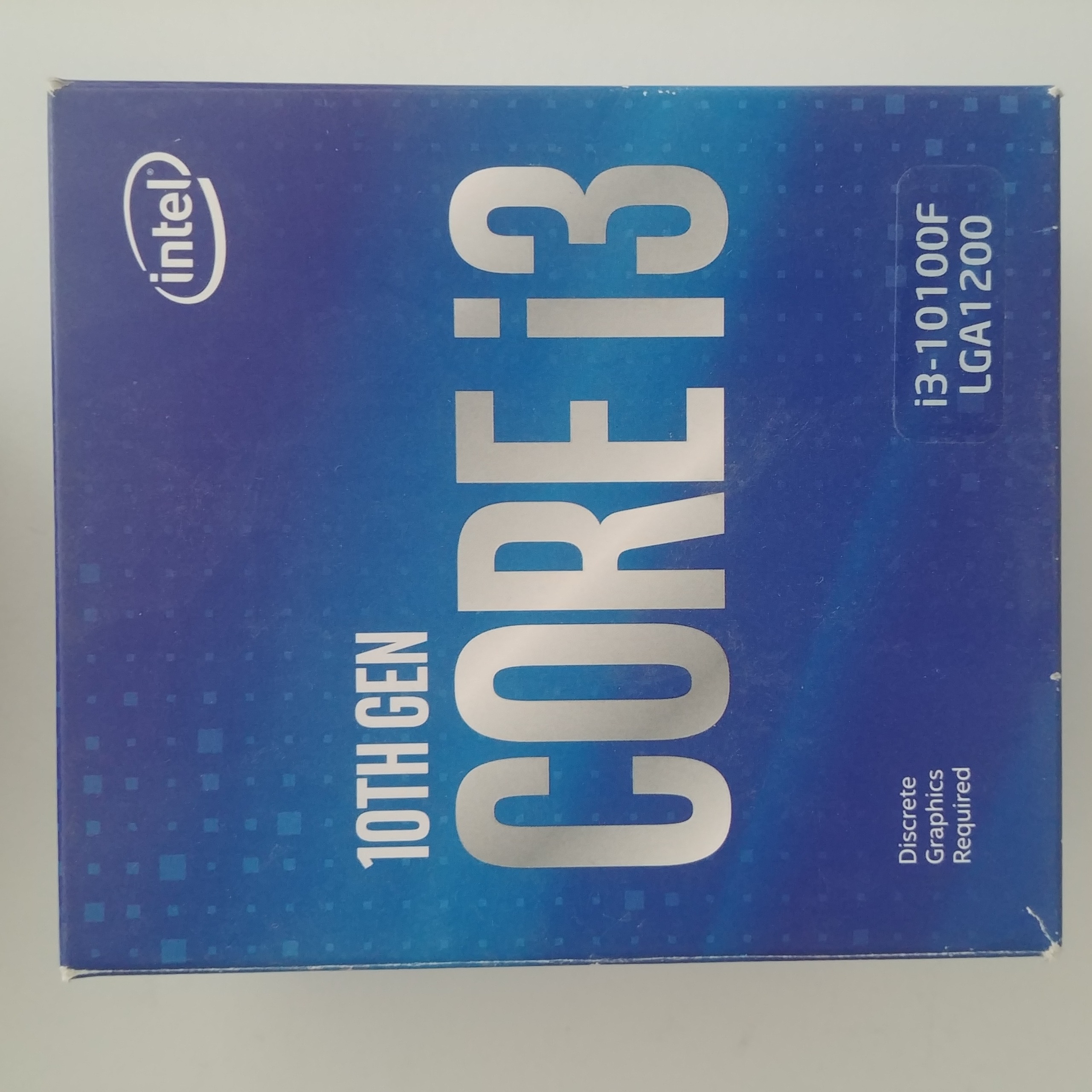 جعبه خالی پردازنده Core i3 10100F نسل10