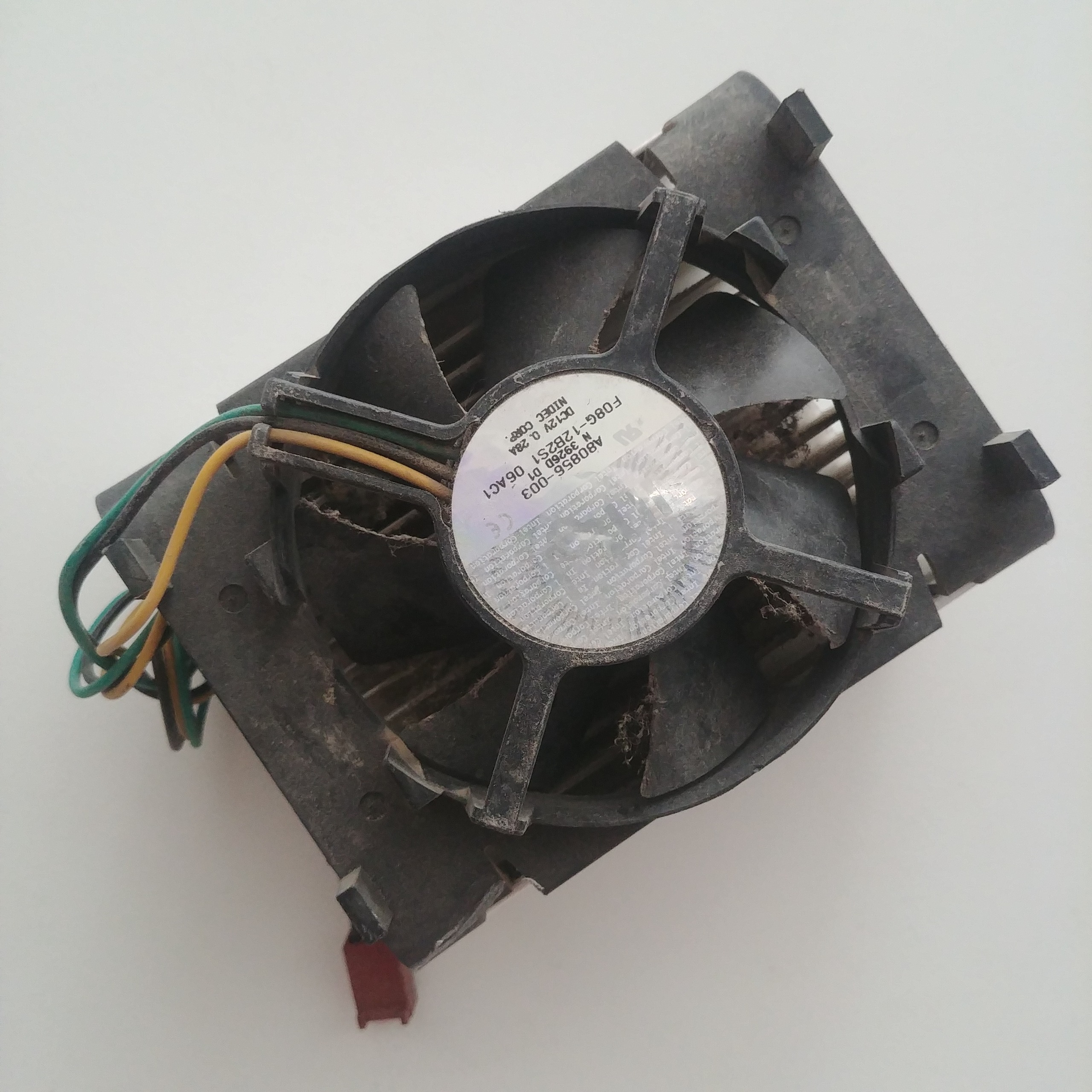 فن کمیاب 478 اینتل بدون نگهدارنده