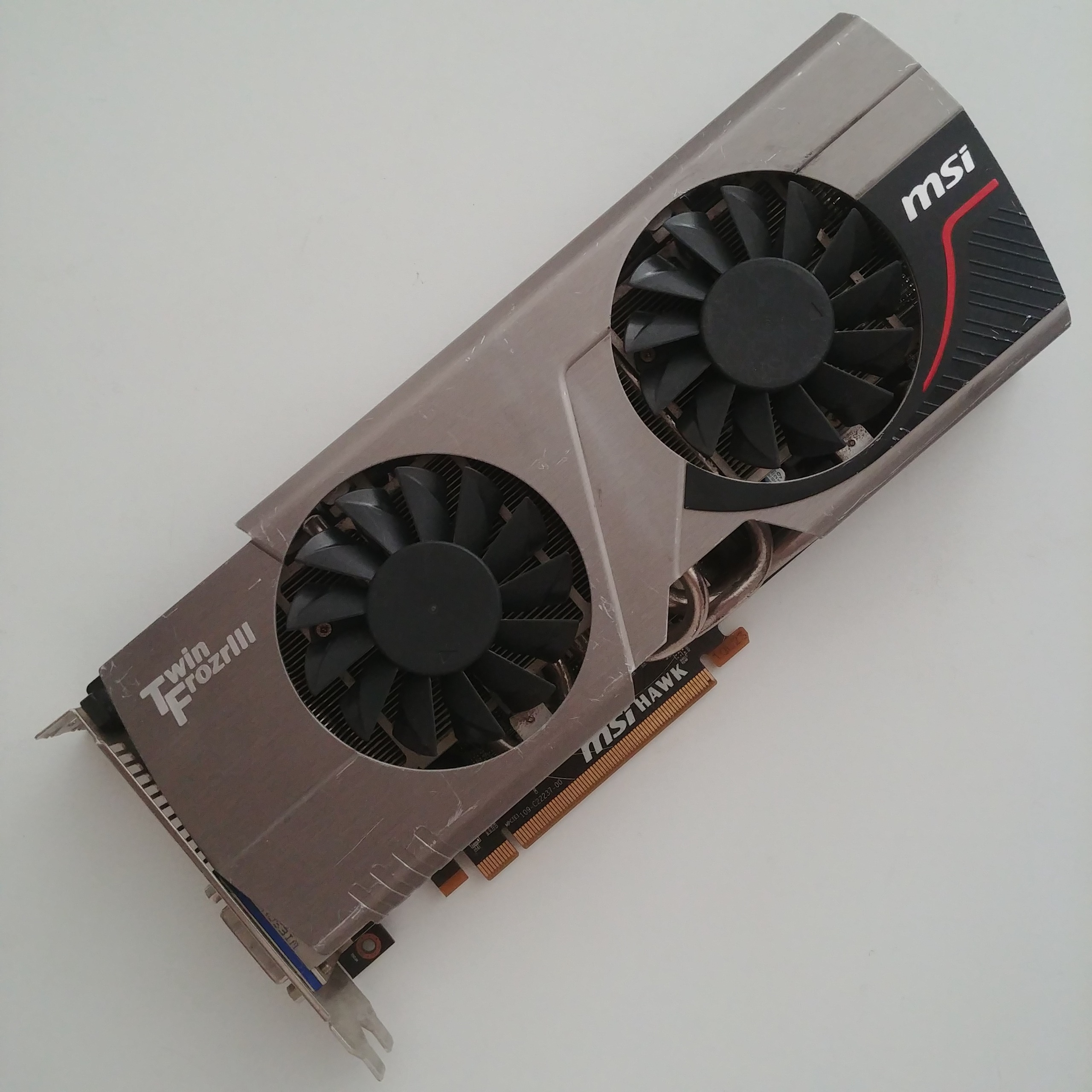 کارت گرافیک AMD 6870 MSI دو فن و خنک