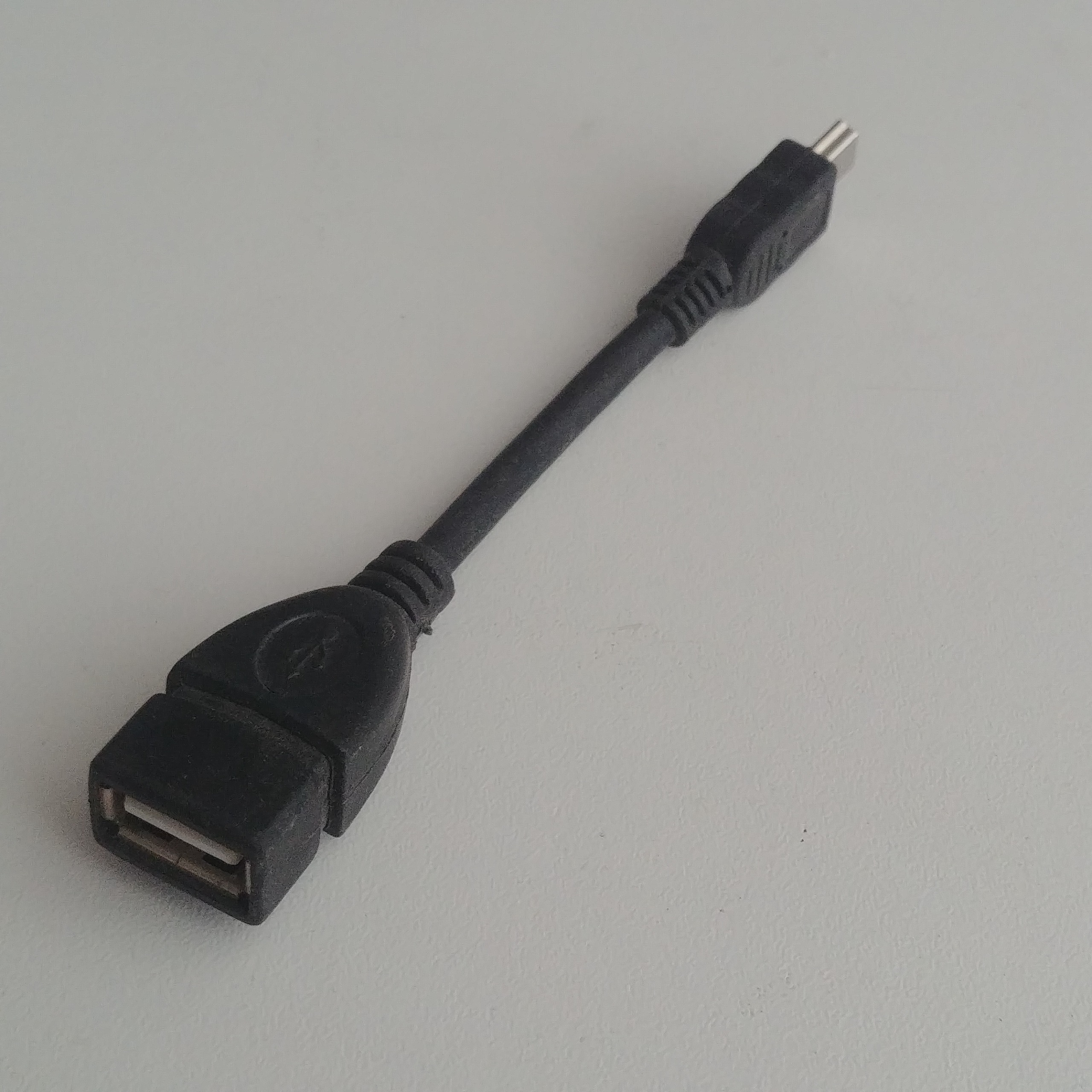 تبدیل mini USB ذوزنقه ای به USB مادگی (بلند)