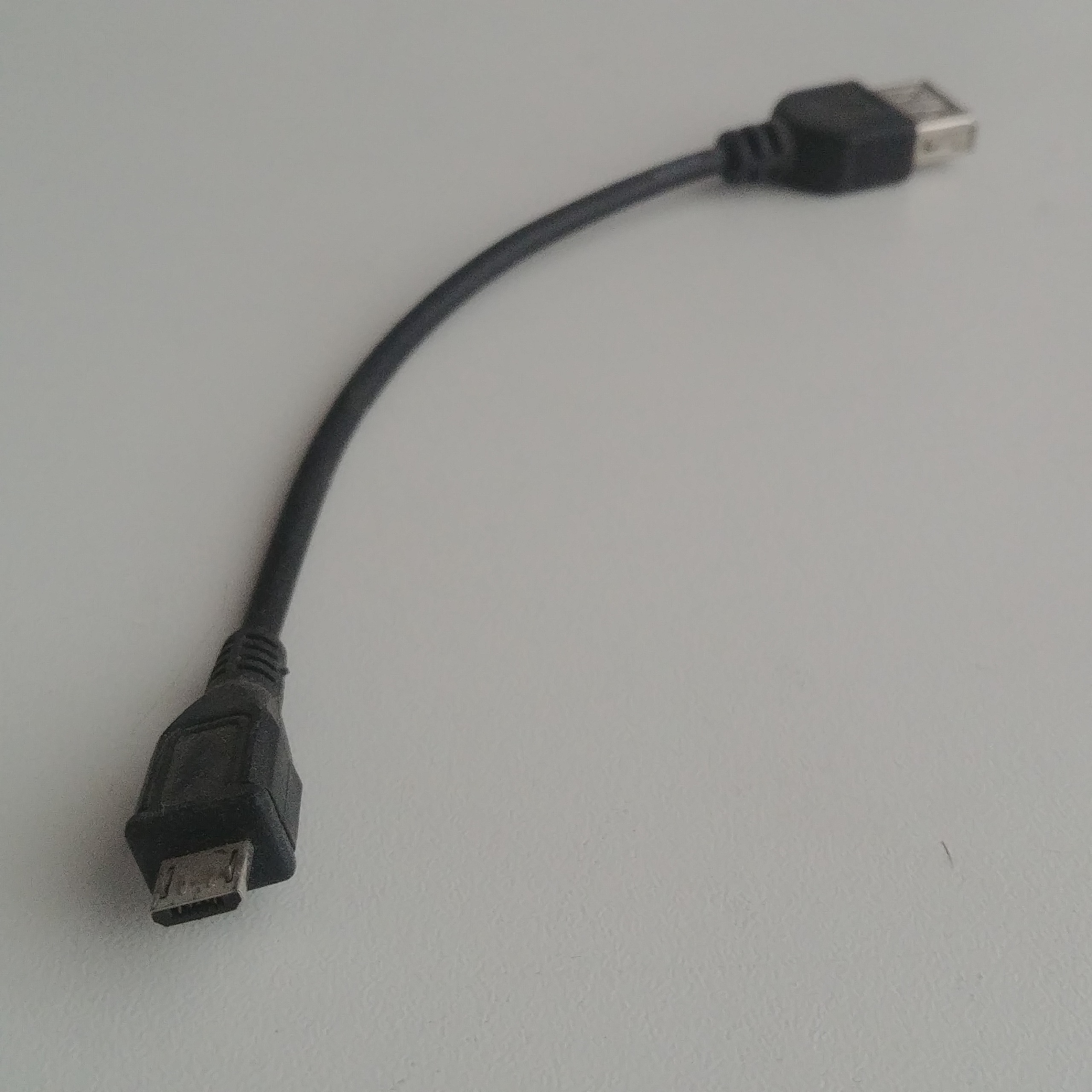 OTG اندرویدی micro USB به USB مادگی (بلند)