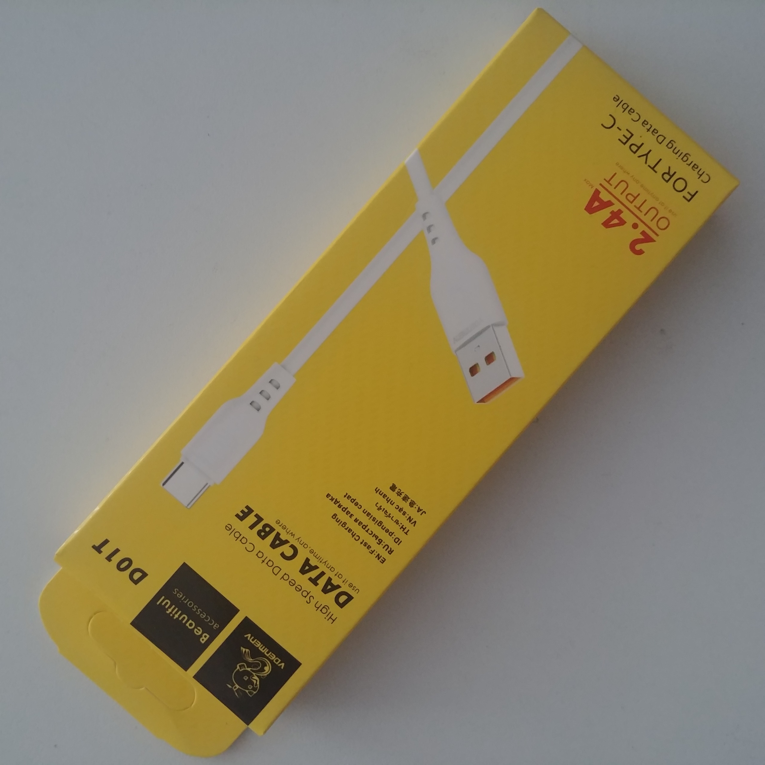 کابل شارژر USB to Type C
