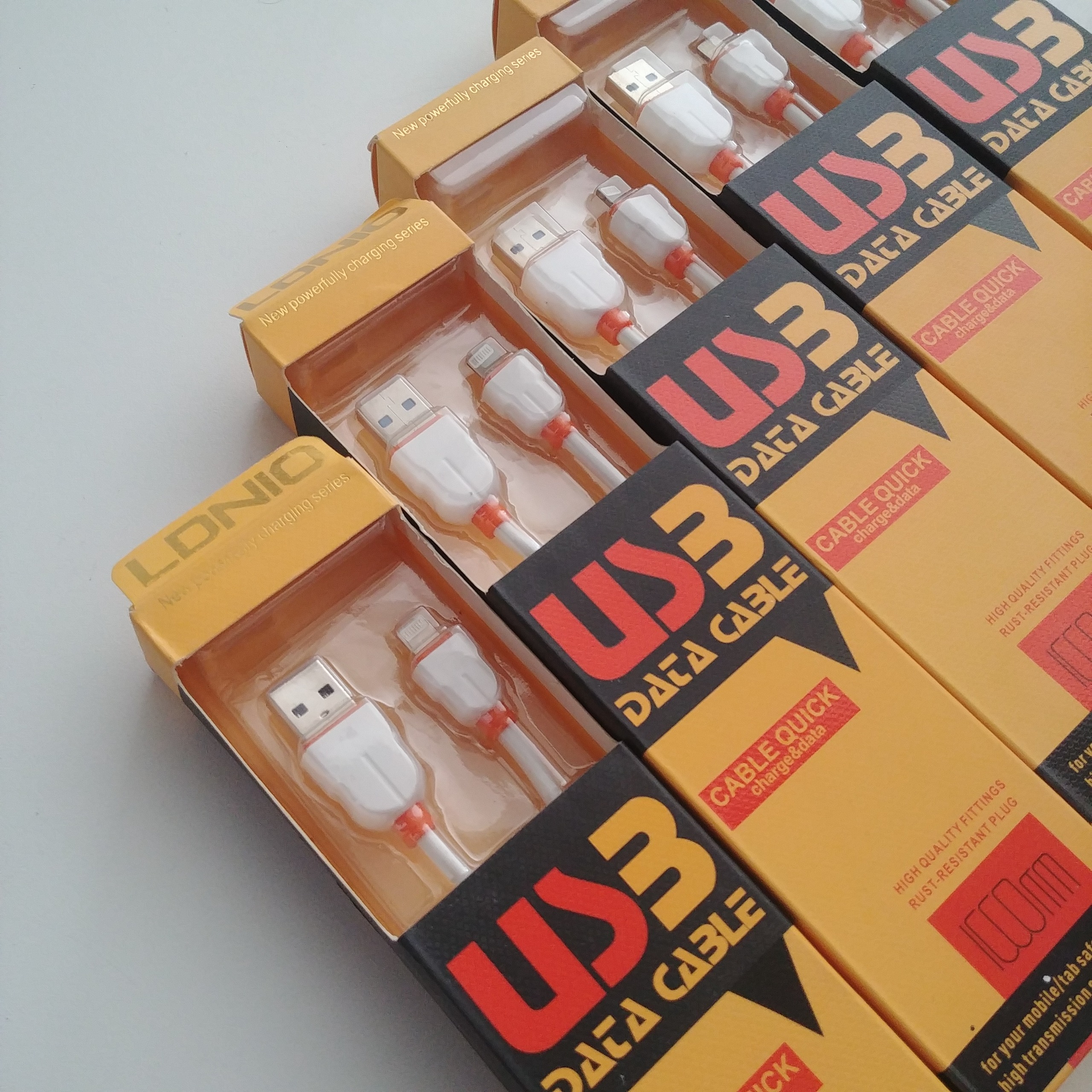 کابل لایتنینگ USB3 برند LDINIO کد 0469