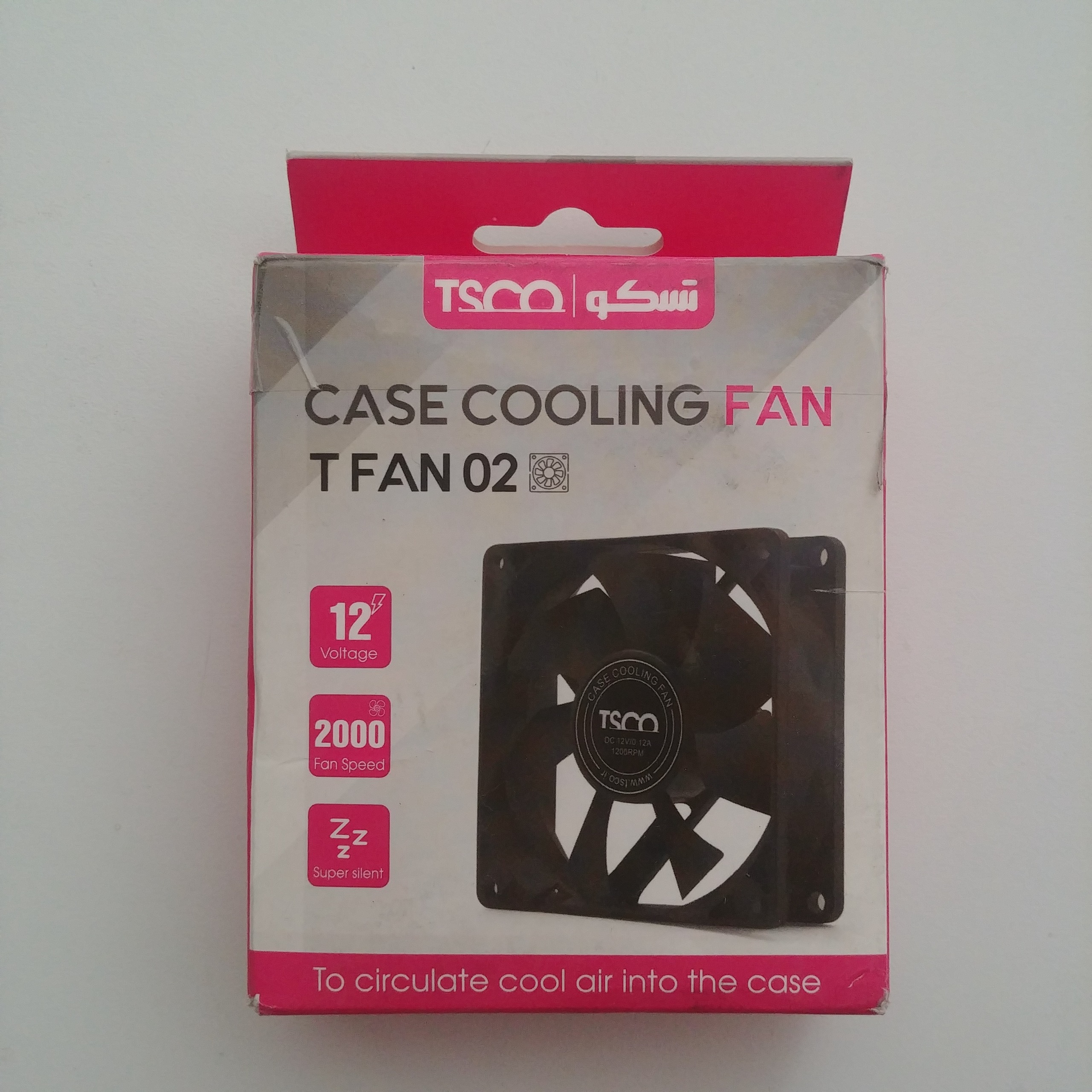 فن تسکو سایلنت با دور بالا TSCO Fan کد 0469