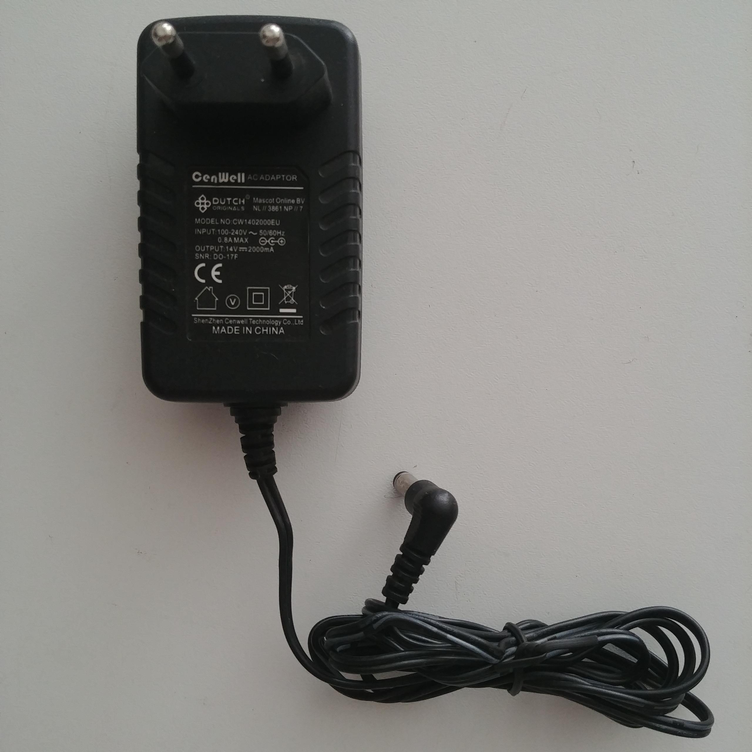 آداپتور 14V 2A سری نرمال کد 0471