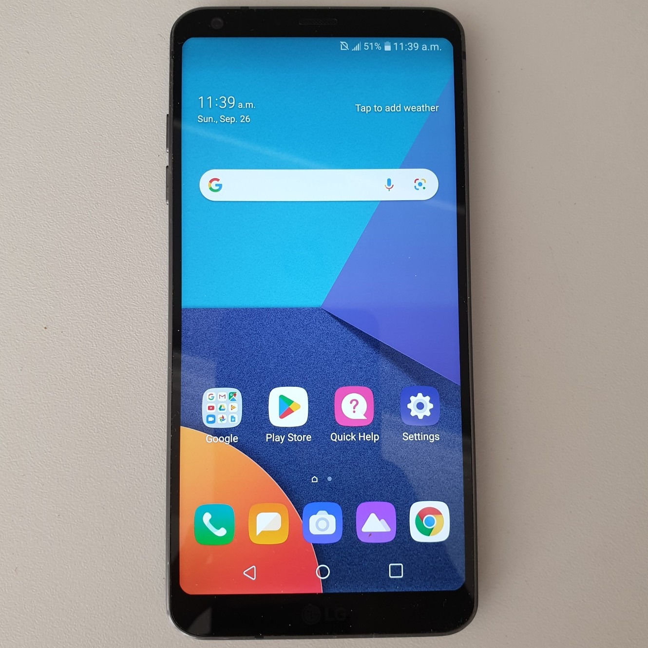 تاچ و ال سی دی (صفحه نمایش) گوشی LG G6 با فریم دور