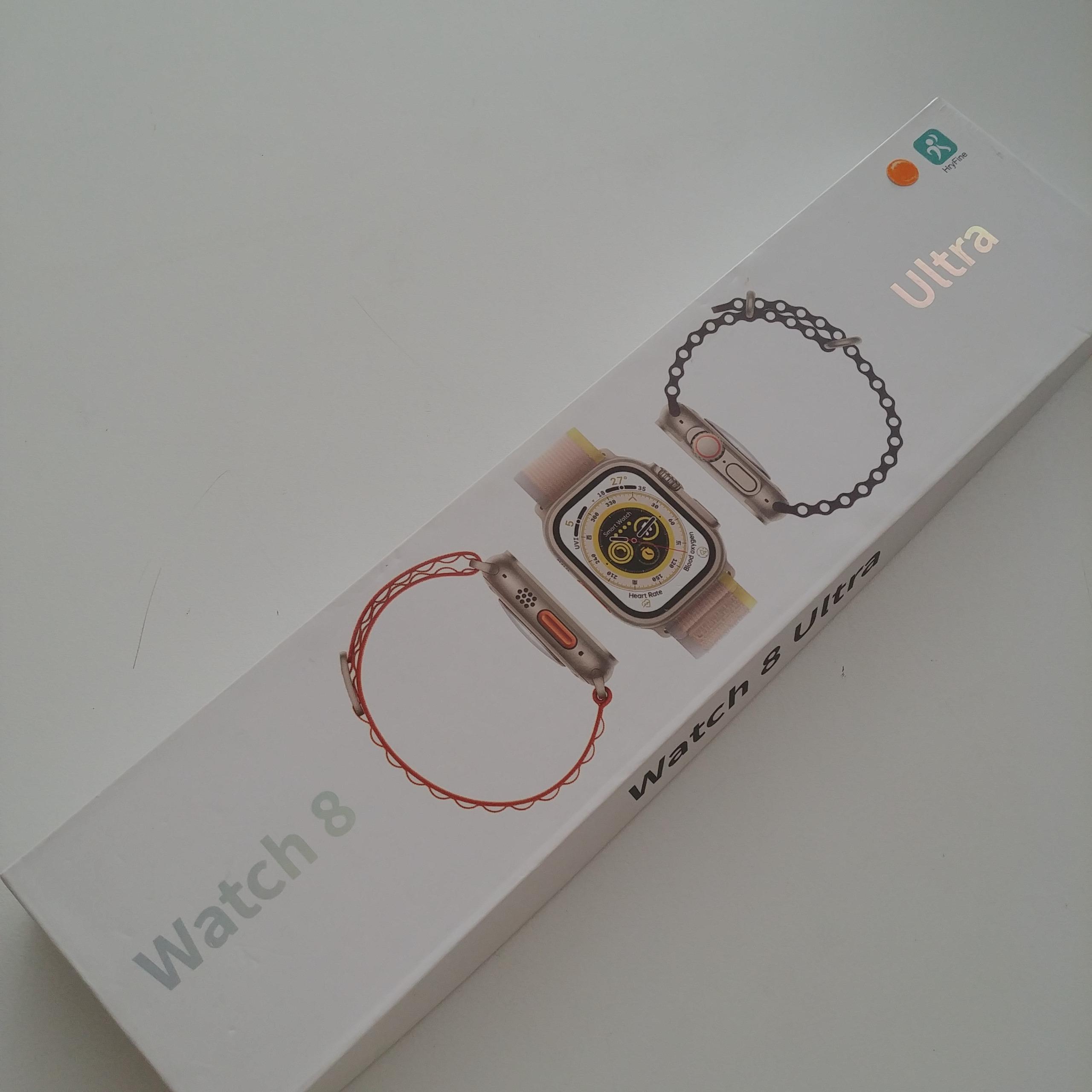 ساعت واچ Watch 8 Ultra تک بند نارنجی کد 0469