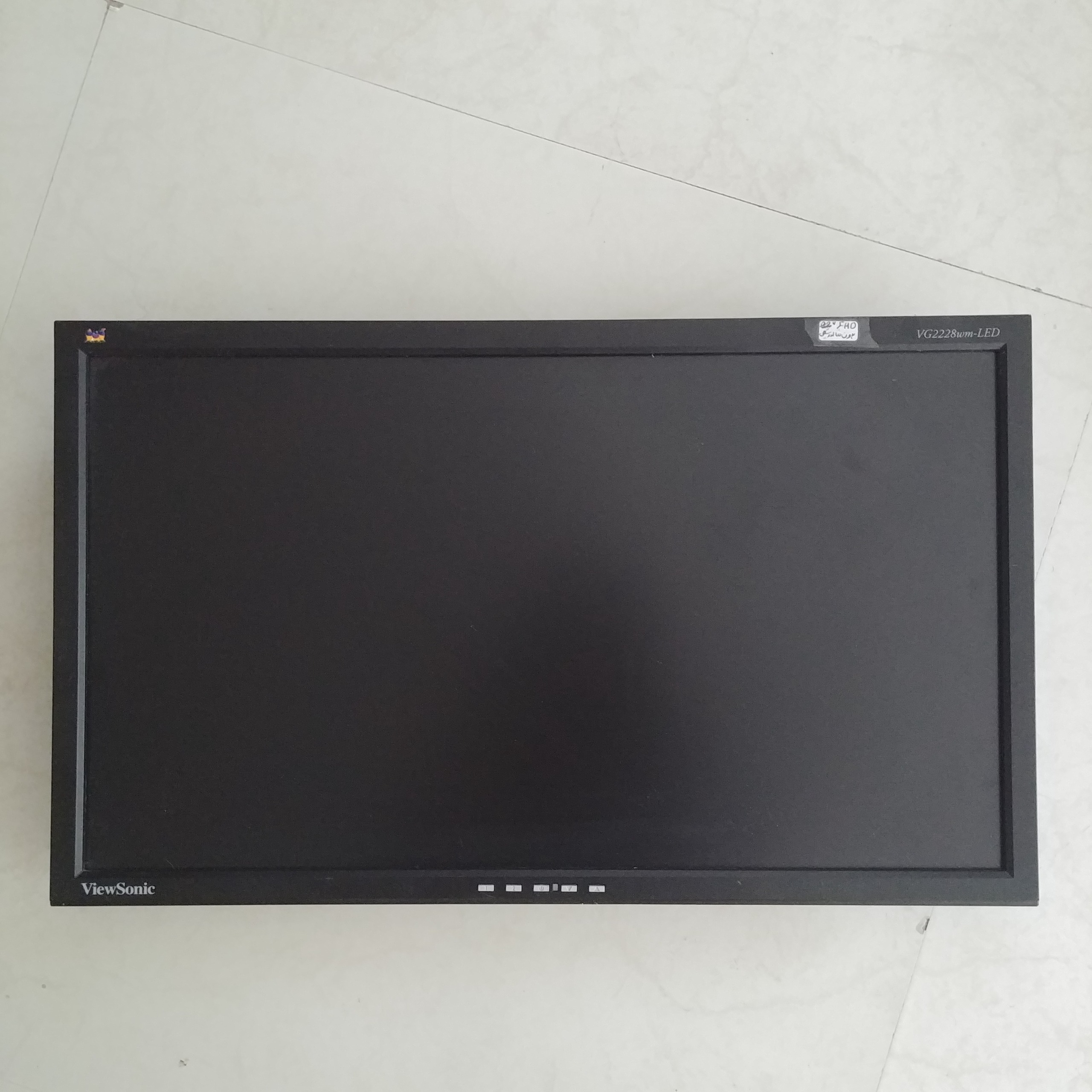 مانیتور 22 اینچ فولHD برند VeiwSonic دارای پایه
