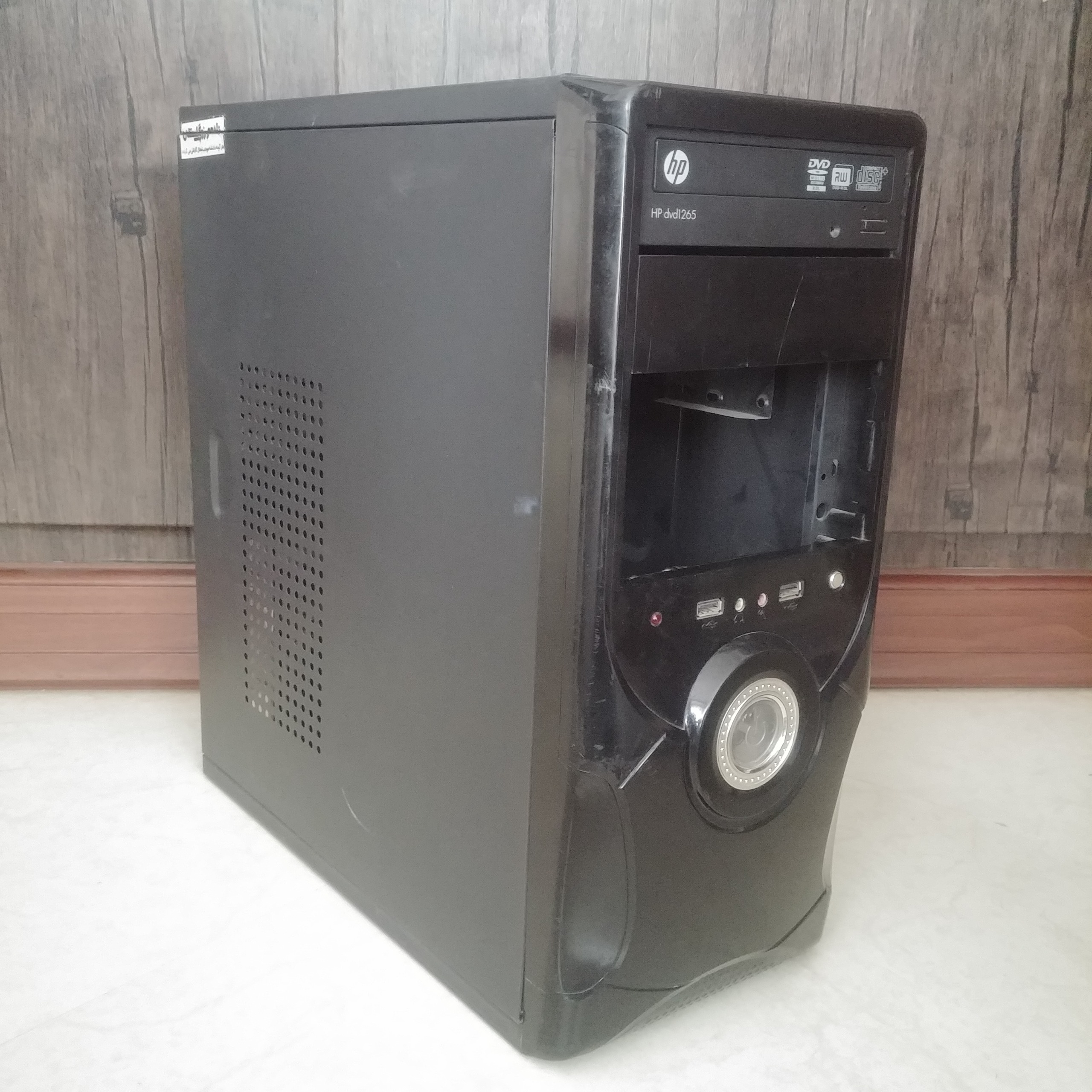 کیس مشکی و کامل دو هسته ای باندل G41 0525