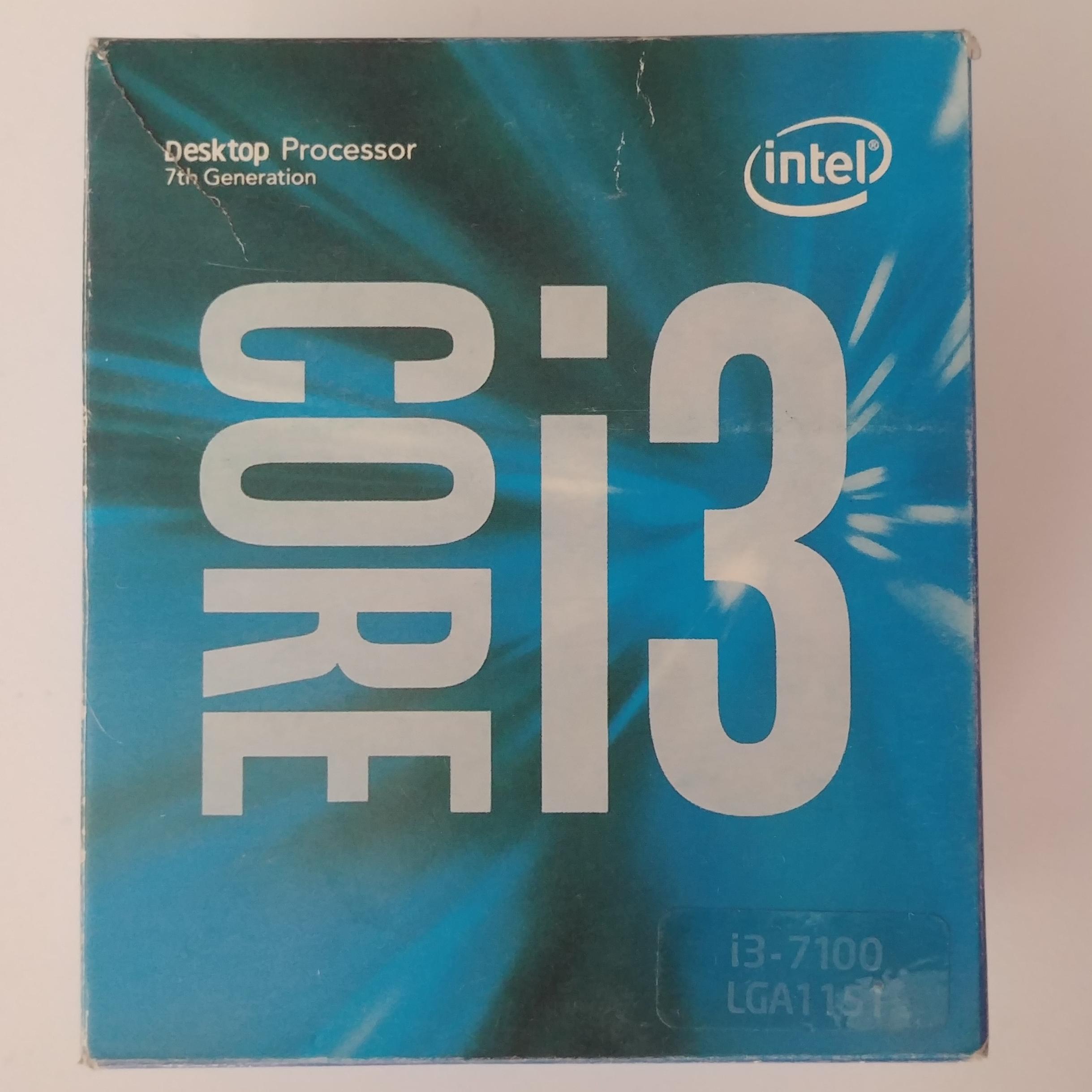 جعبه خالی پردازنده Core i3 7100 کد 0540