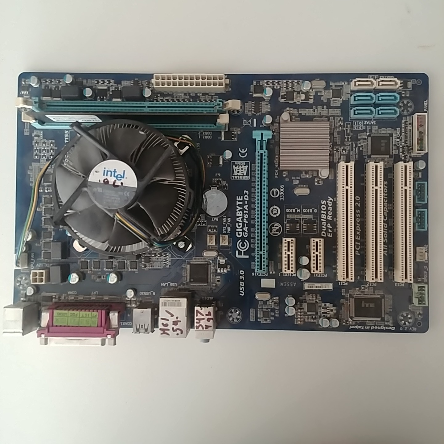 باندل H61 با پردازنده i5 3470، فن و رم2 0540-3