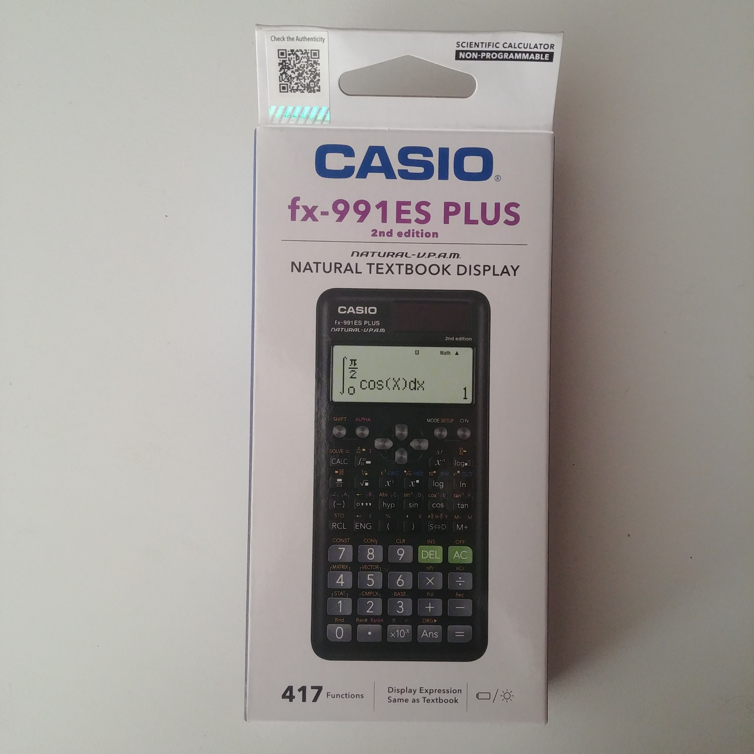 کاسیو Casio FX-991es Plus اصل با گارانتی معتبر