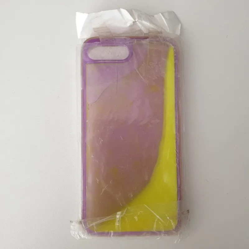 کاور موبایل آیفون iphone 7plus مایع دار شبرنگ