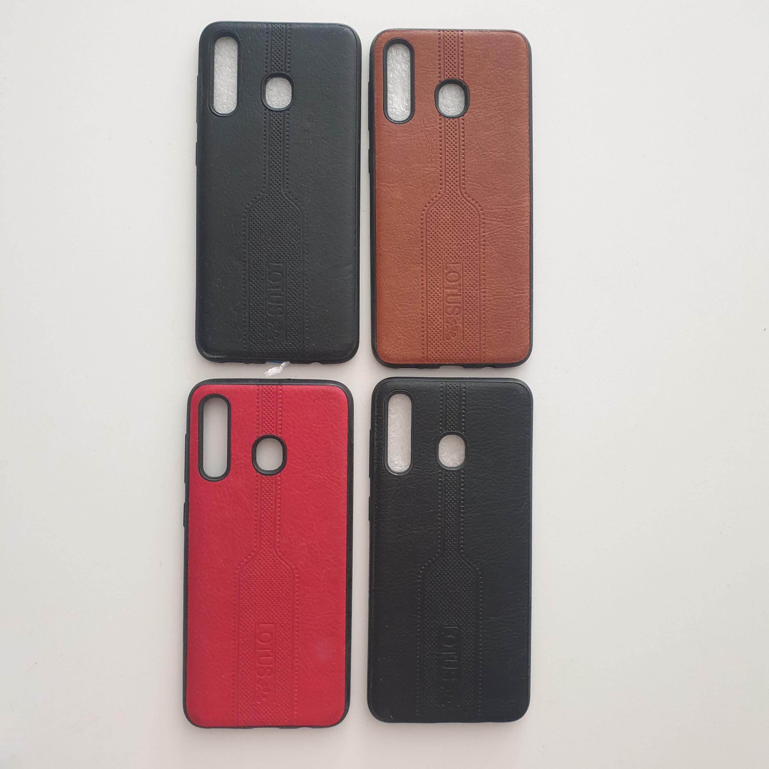 کاور موبایل سامسونگ A30 طرح چرم