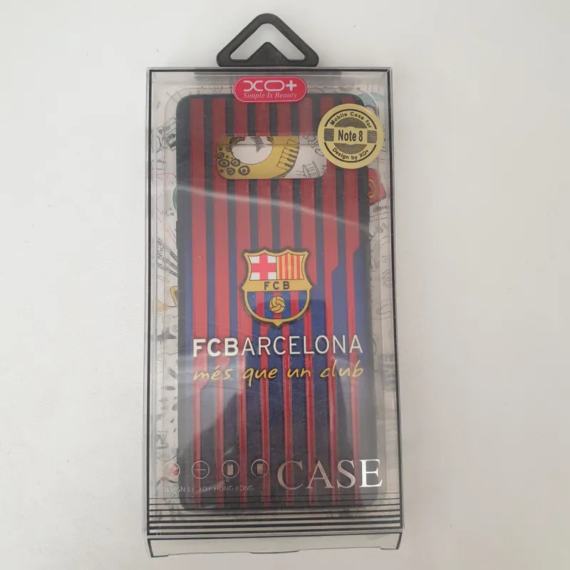 کاور موبایل سامسونگ note8 طرح بارسلونا