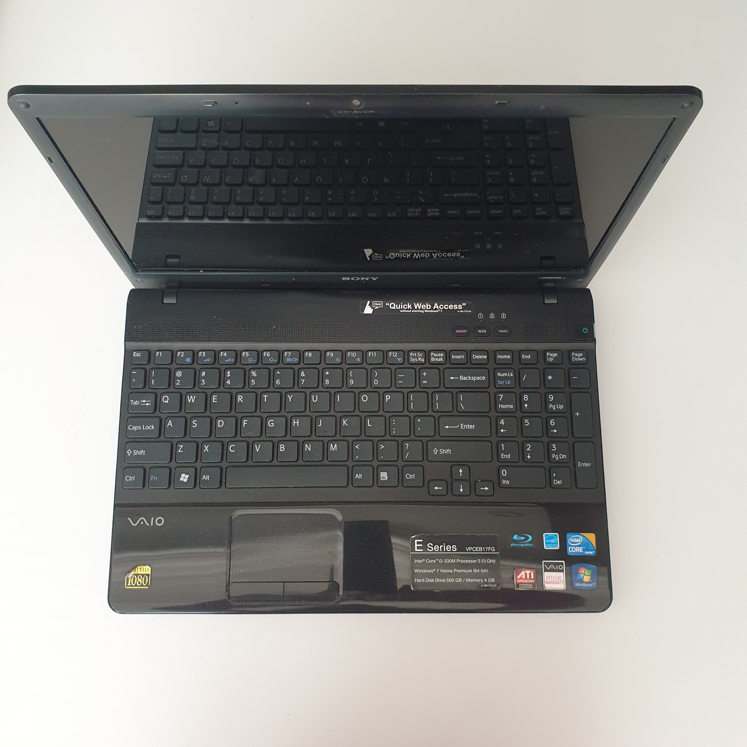 سونی گرافیکدار فول اچ دی بلوری دار با باتری 0121