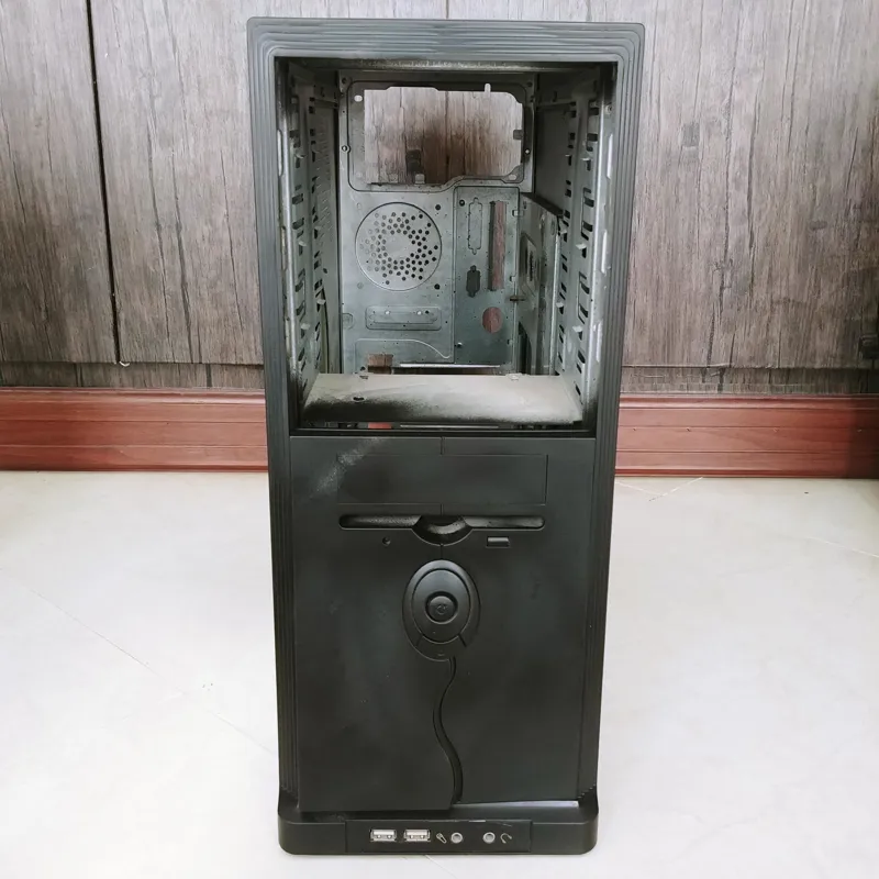 جعبه کیس خالی مشکی زیبا موج دار