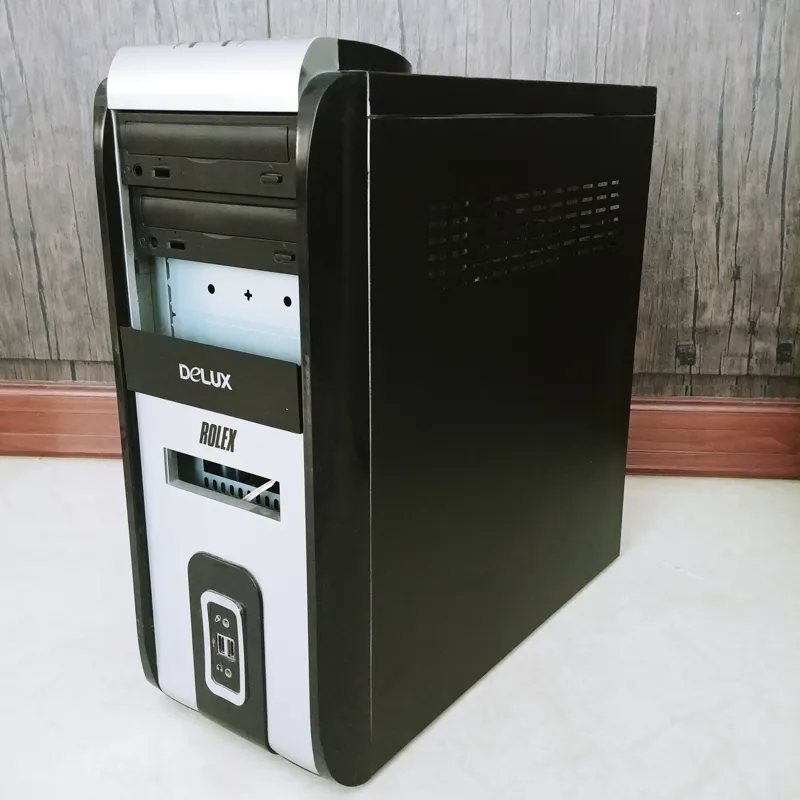 جعبه کیس خالی مشکی نقره ای