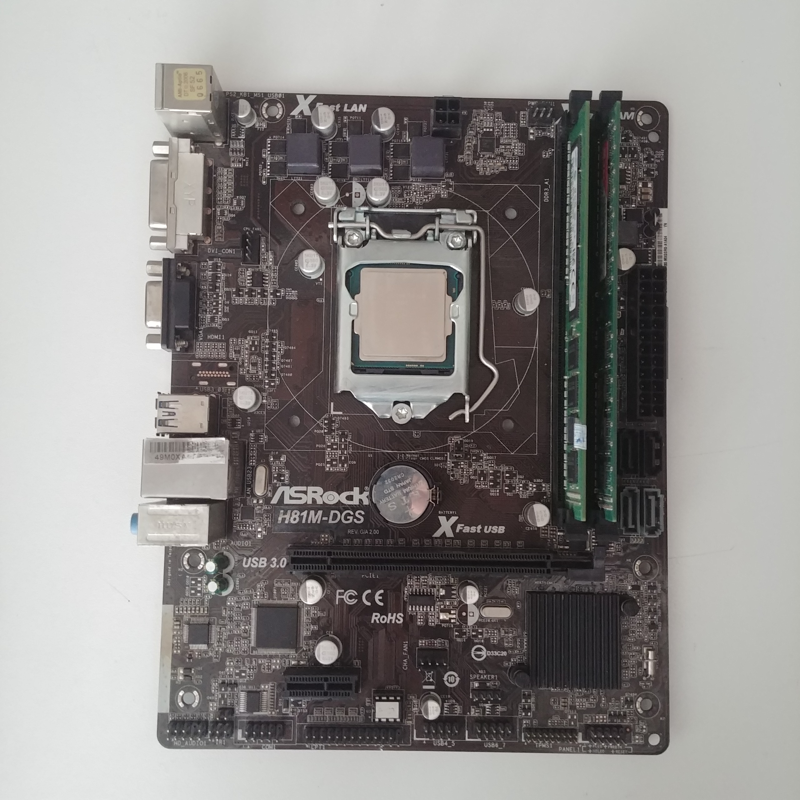 باندل H81 با پردازنده i5 4590 و رم8 کد 0431