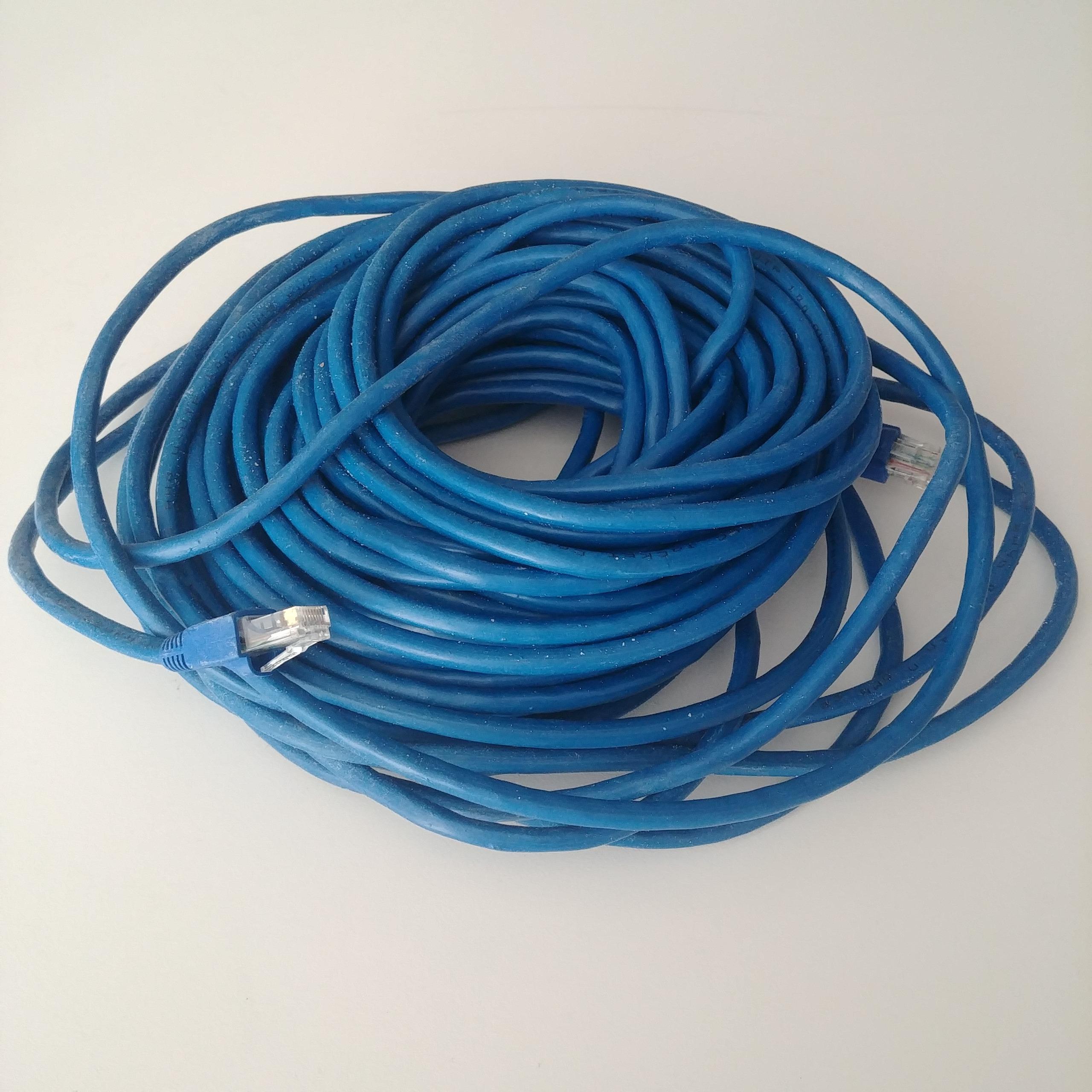 کابل سوکت دار Cat6 حدود 20 متر