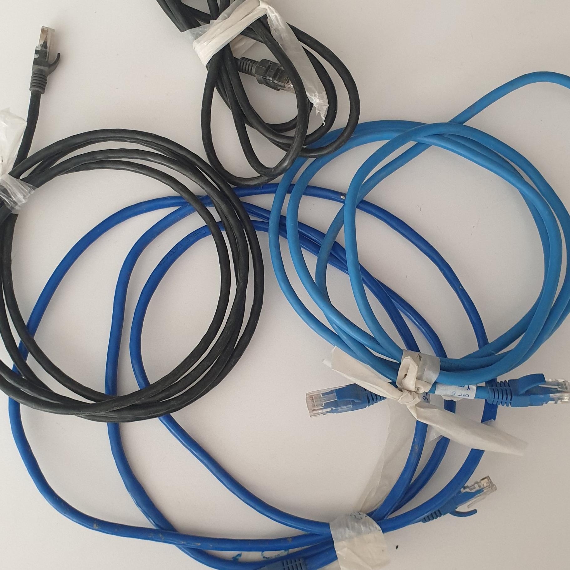 کابل شبکه cat 6 متراژ 2m سوکتدار