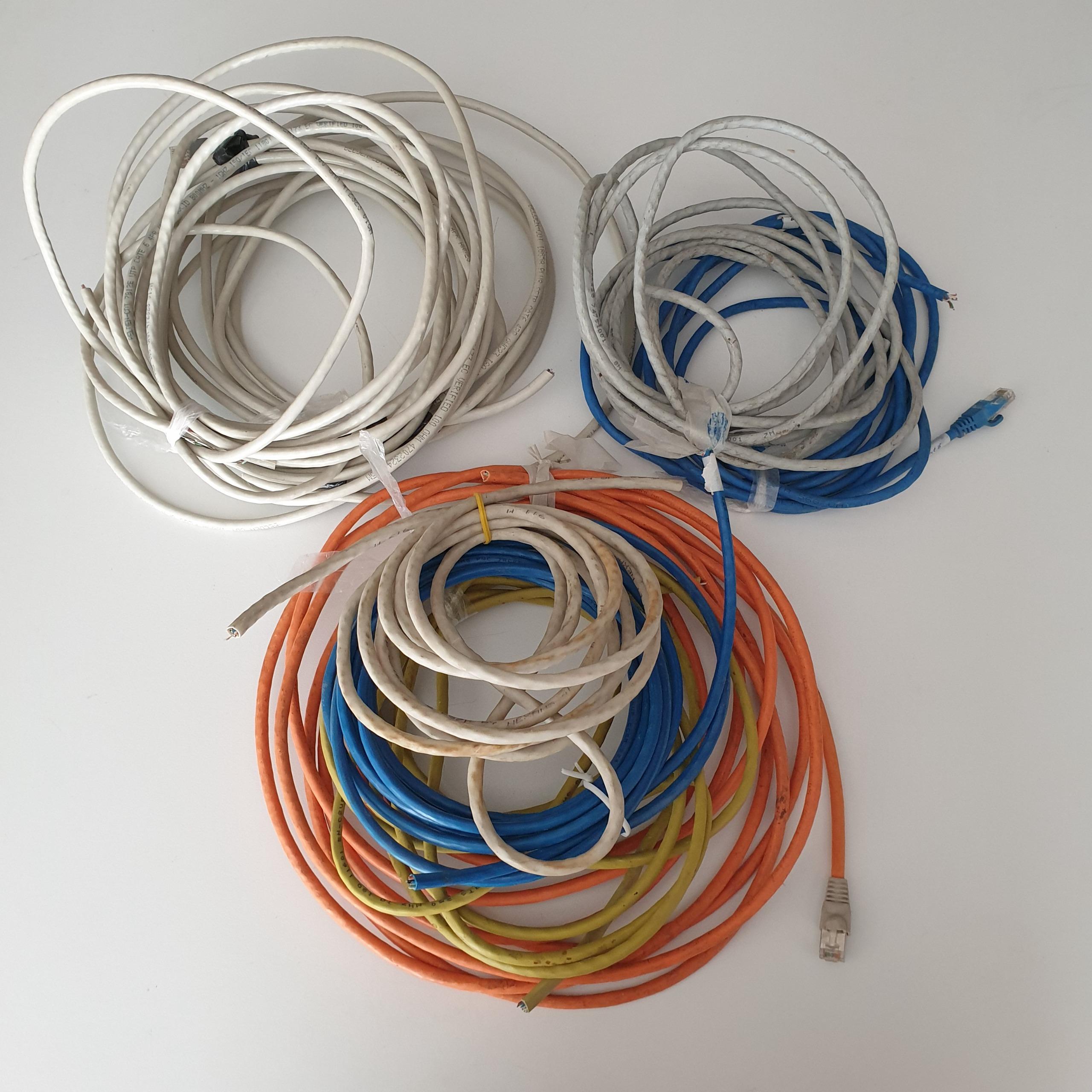 کابل شبکه cat 6 متراژ 4m حدودا
