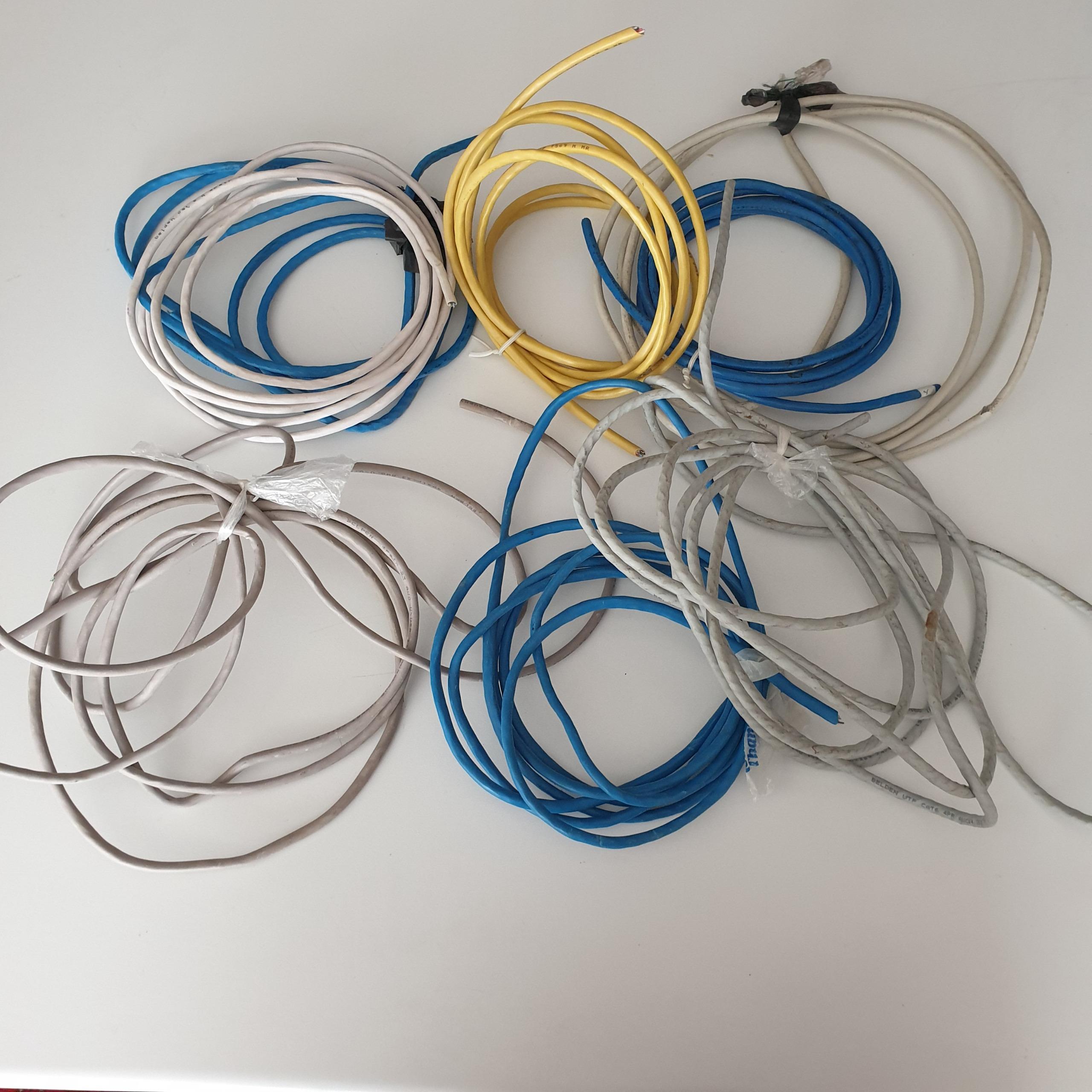 کابل شبکه cat 6 متراژ3m حدودا