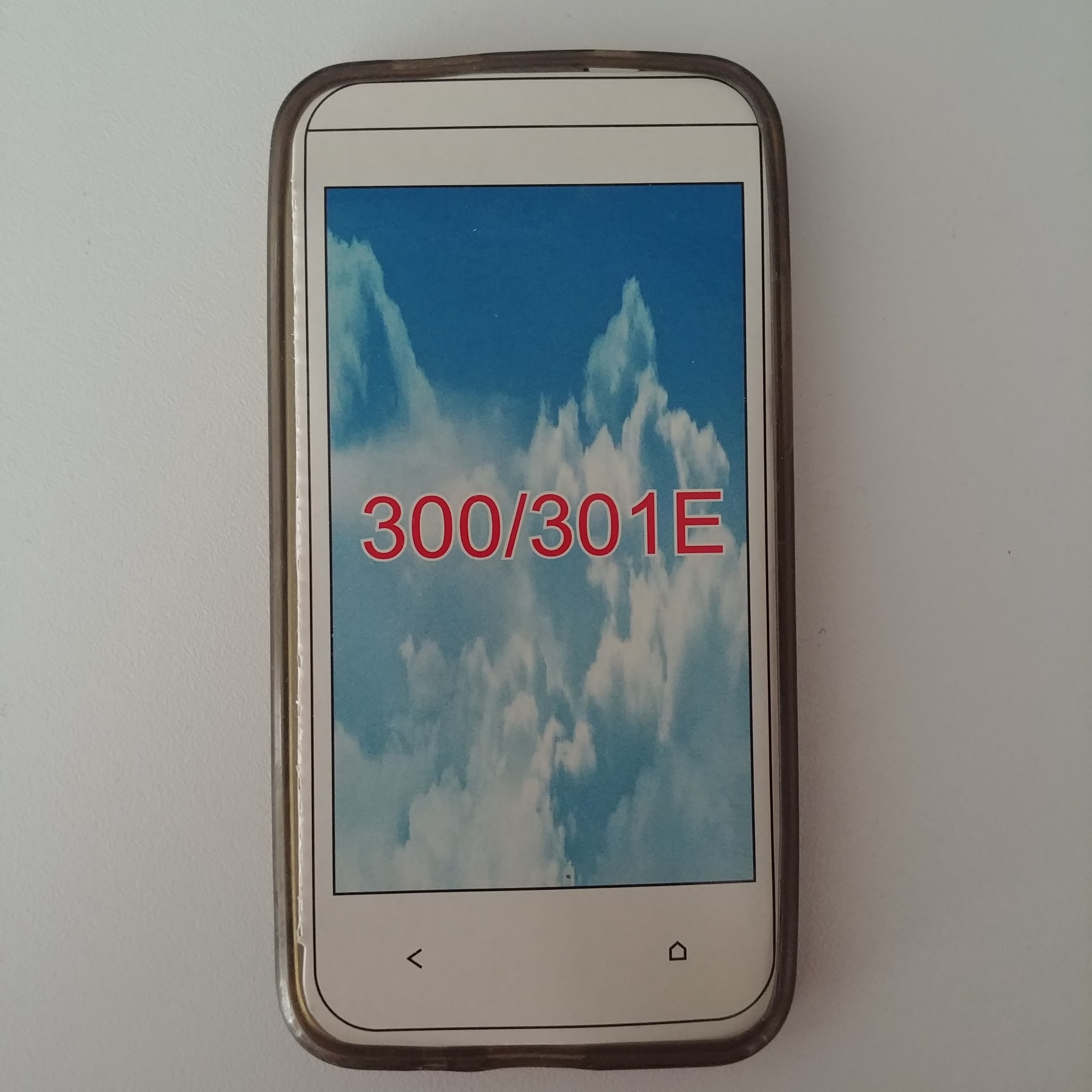 کاور ژله ای گوشی موبایل HTC 301E