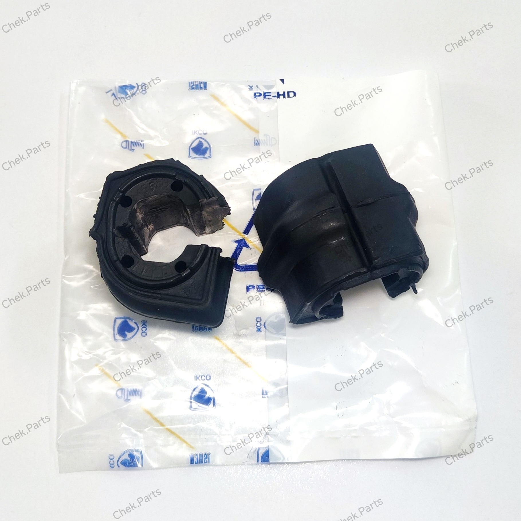 جفت لاستیک چاکدار میل موجگیر پژو 206 و207 ایساکو