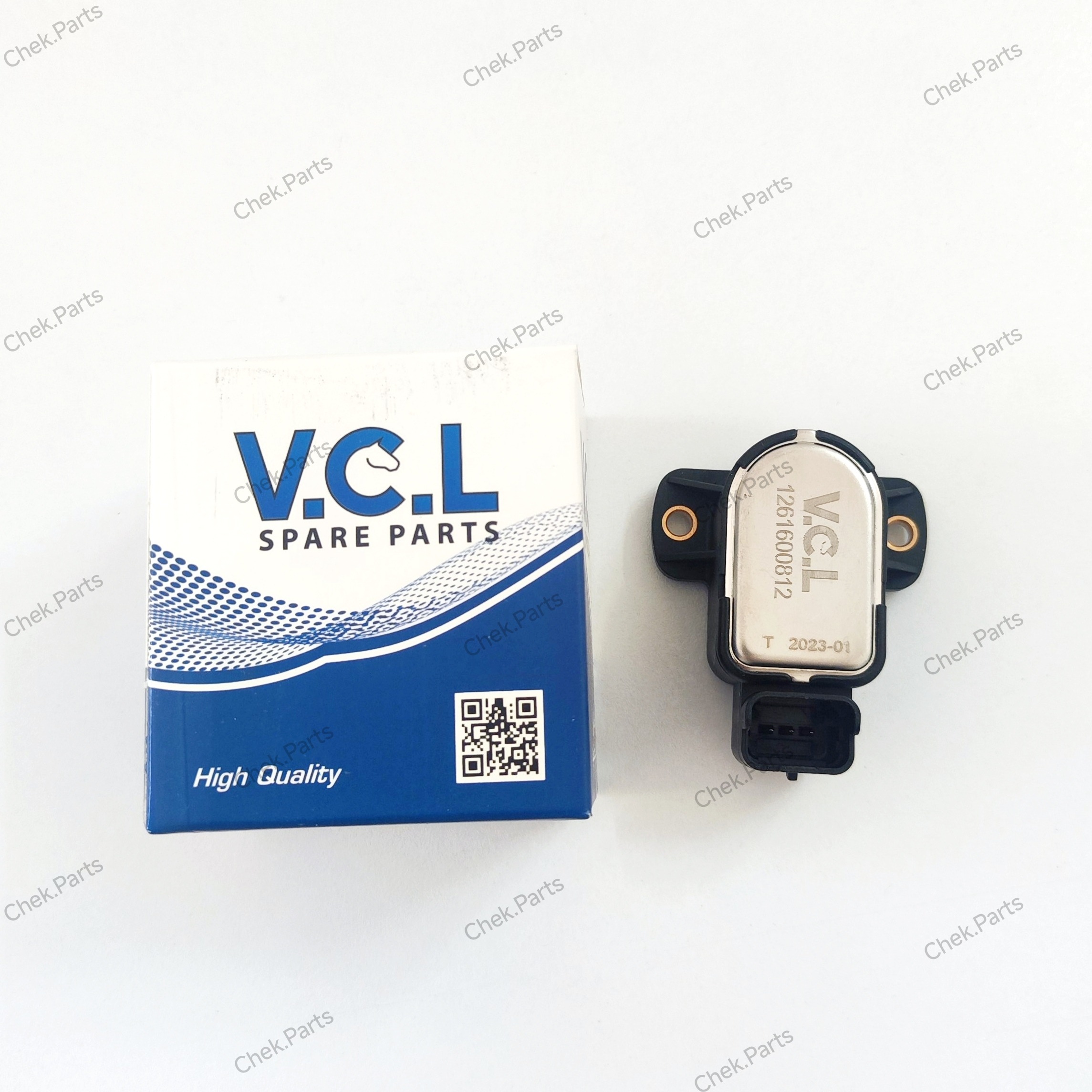 سنسور دریچه گاز پژو 206 تیپ 2 قدیم پشت فلزی VCL